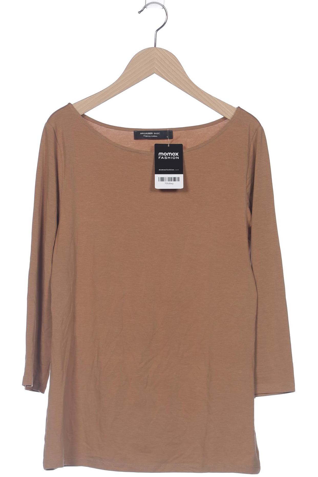

Hallhuber Damen Langarmshirt, beige, Gr. 42