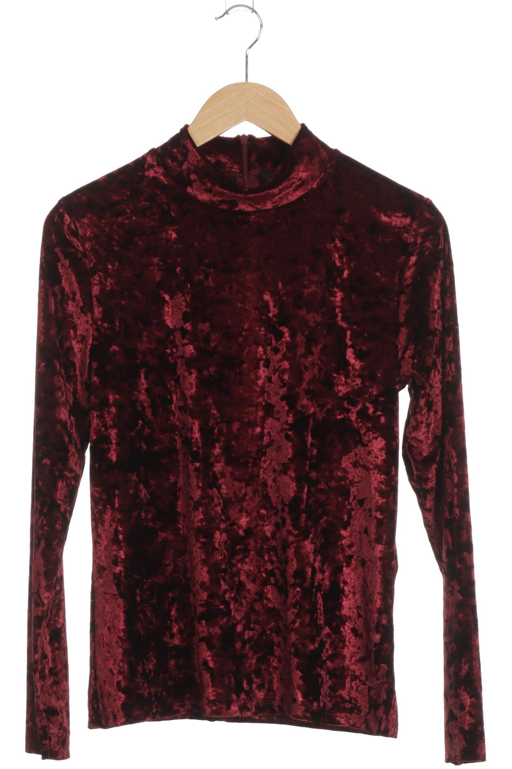 

Hallhuber Damen Langarmshirt, rot, Gr.