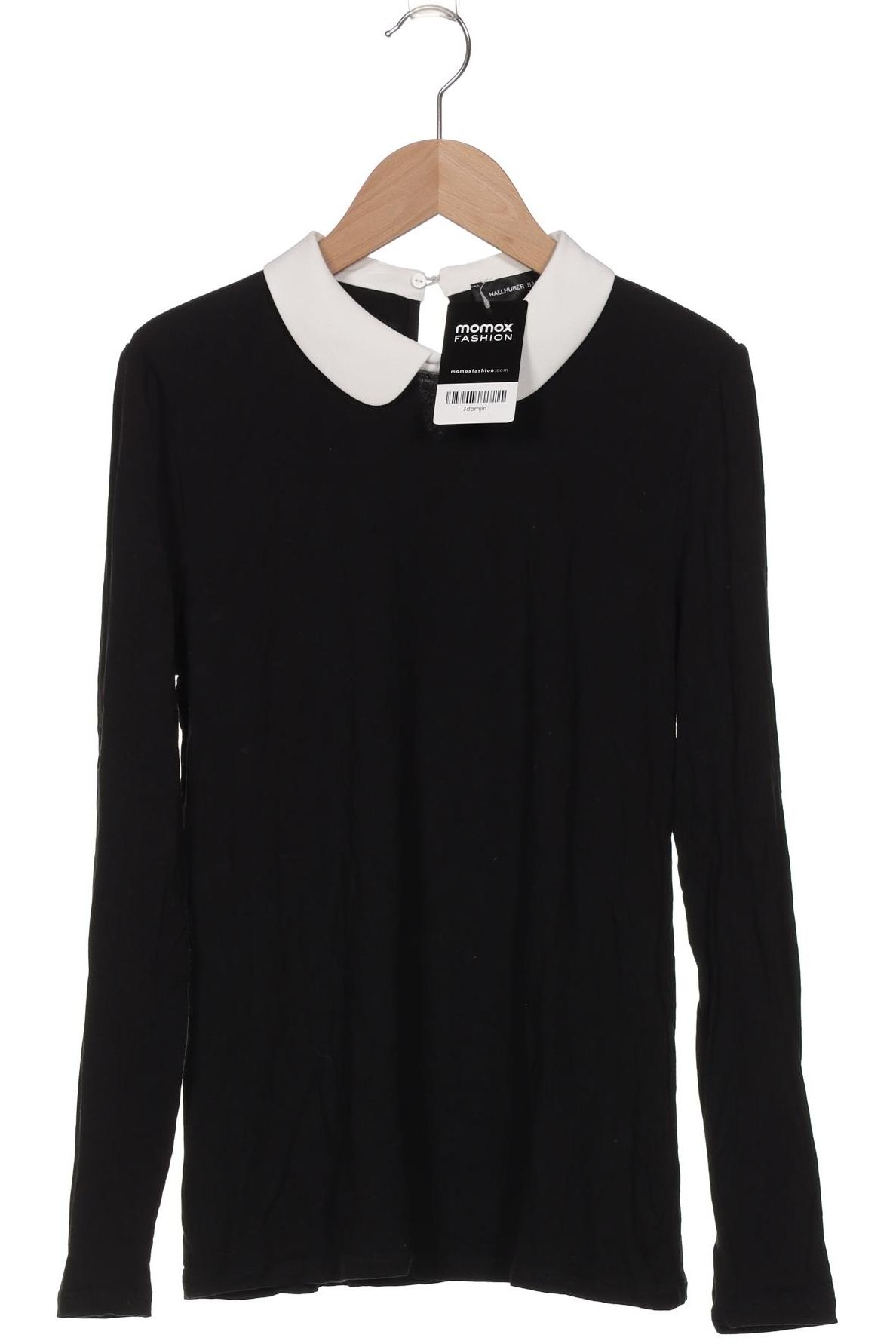 

Hallhuber Damen Langarmshirt, schwarz, Gr. 36