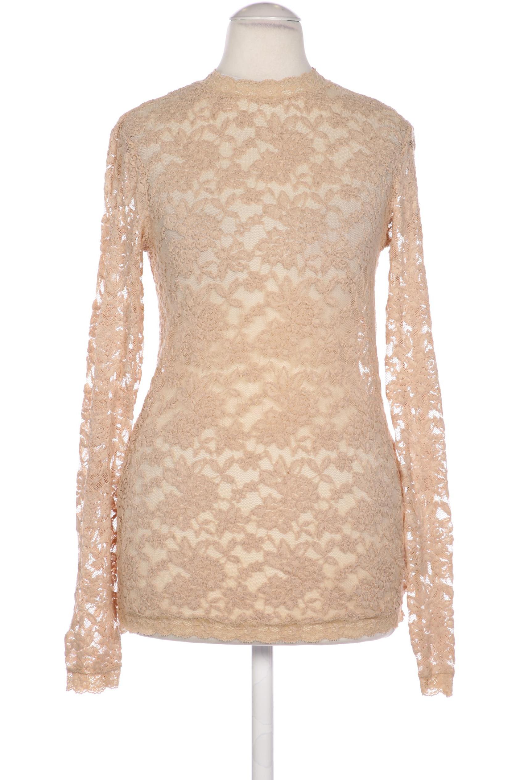 

Hallhuber Damen Langarmshirt, beige, Gr. 34