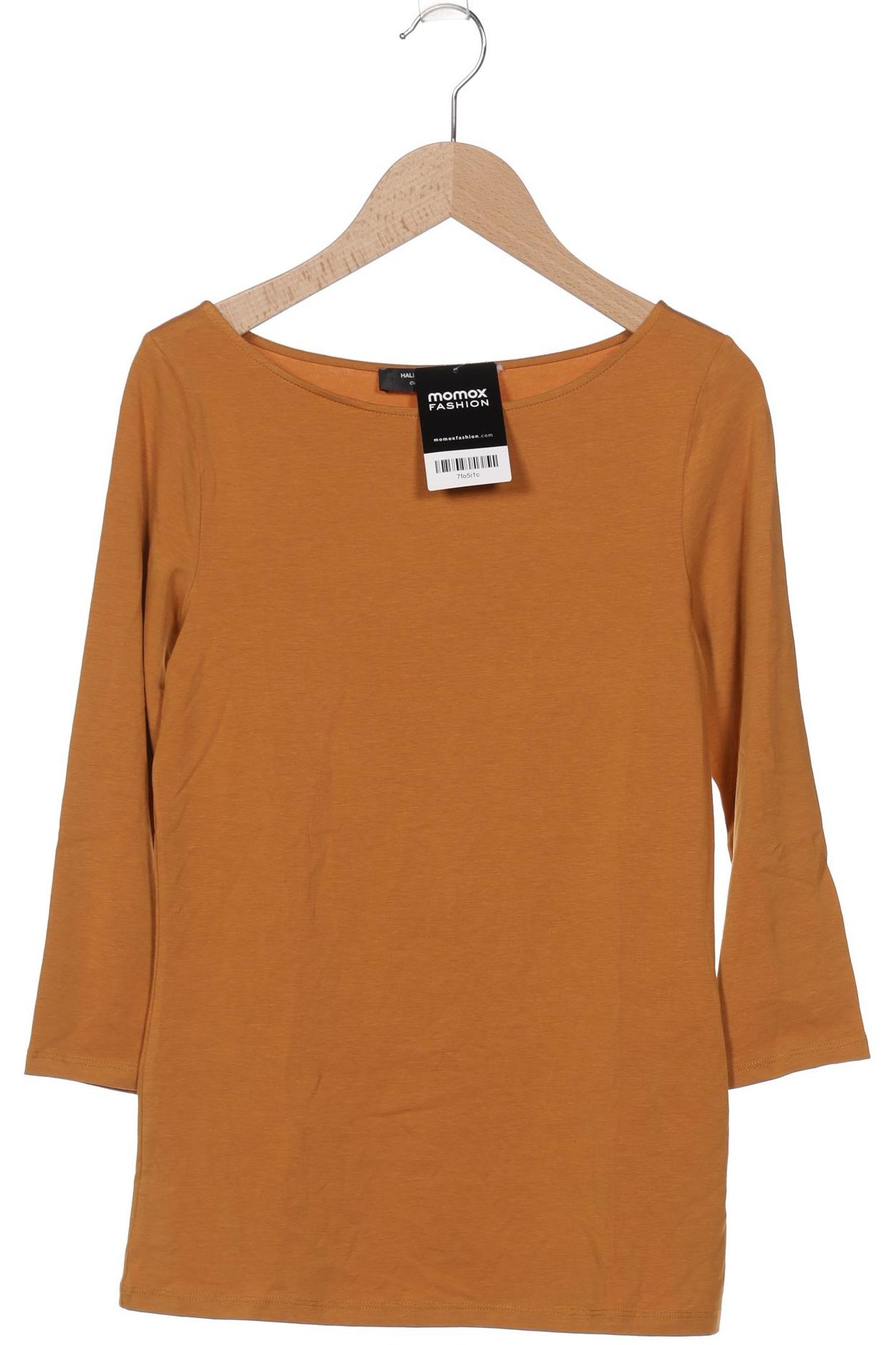 

Hallhuber Damen Langarmshirt, orange, Gr. 34
