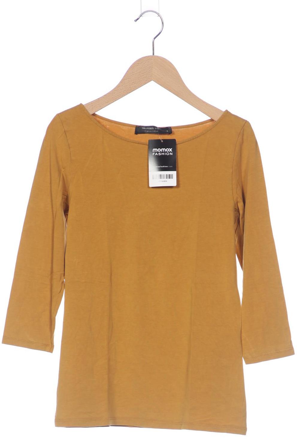 

Hallhuber Damen Langarmshirt, orange, Gr. 36
