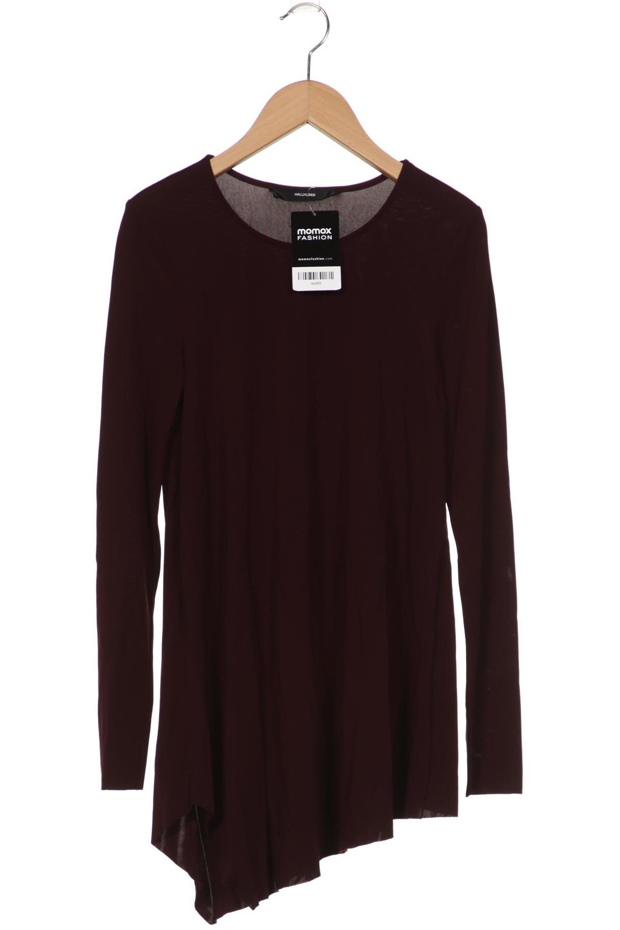

Hallhuber Damen Langarmshirt, bordeaux, Gr. 34