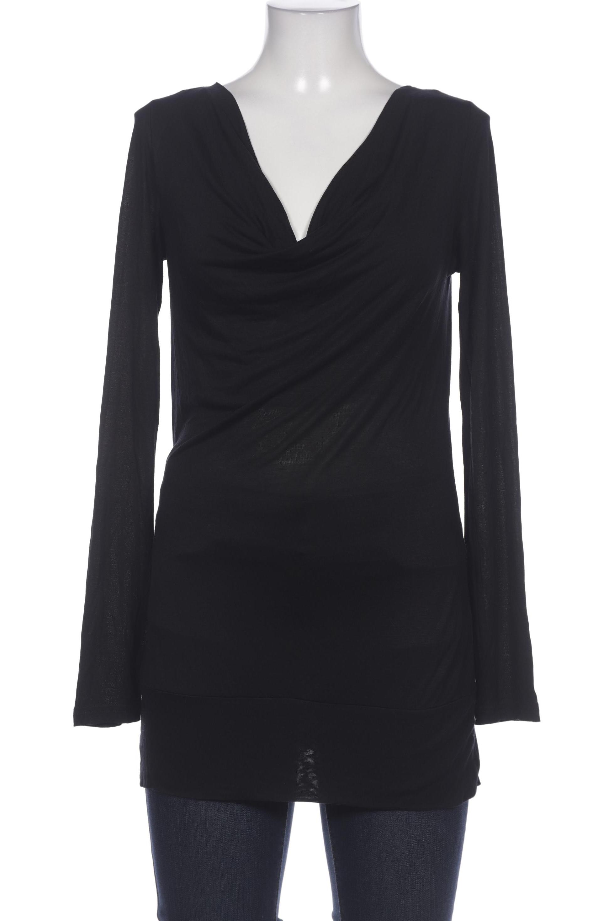 

Hallhuber Damen Langarmshirt, schwarz, Gr. 36
