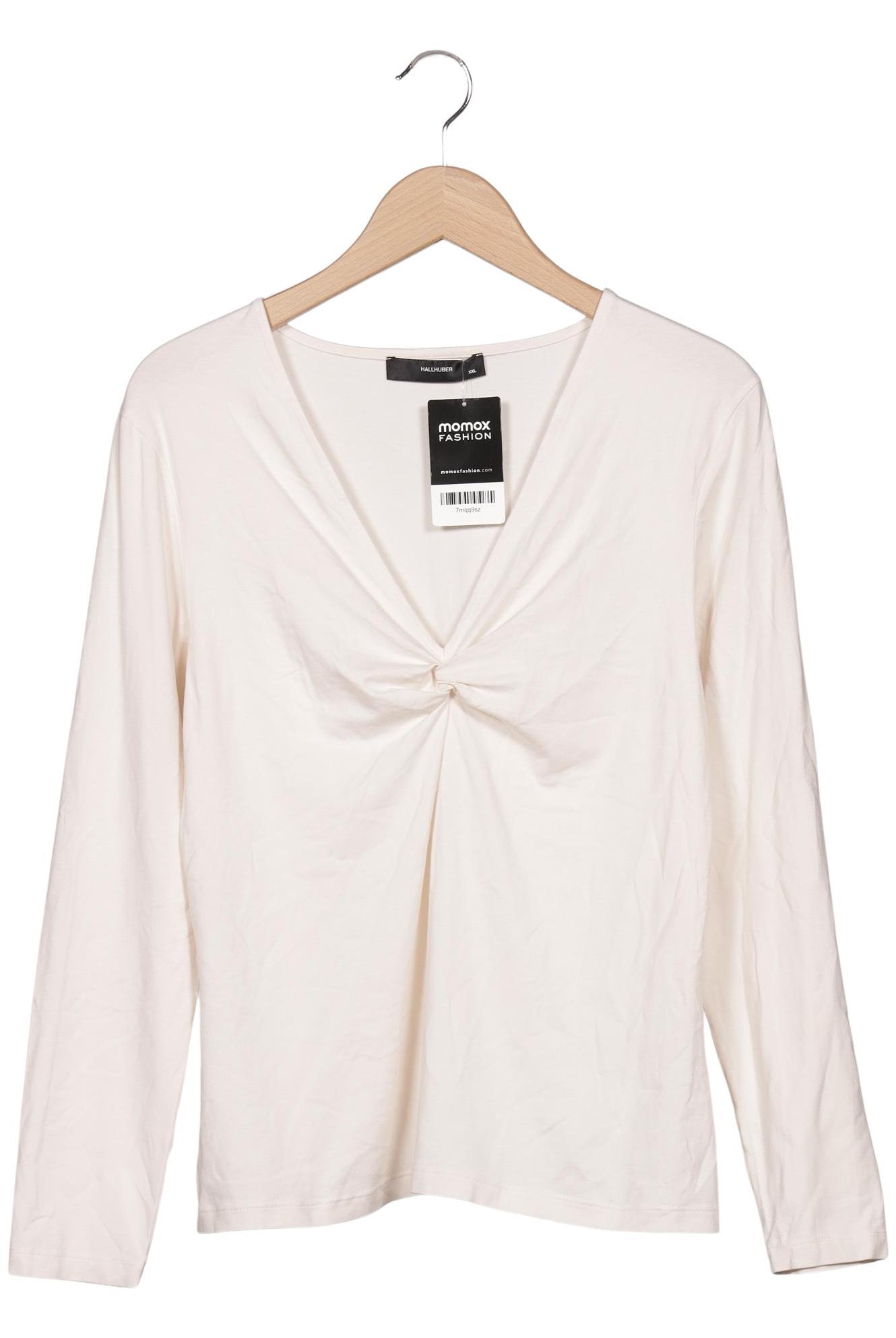 

Hallhuber Damen Langarmshirt, cremeweiß, Gr. 46