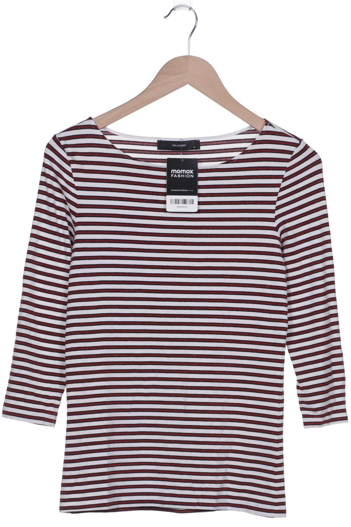 

Hallhuber Damen Langarmshirt, weiß, Gr. 38