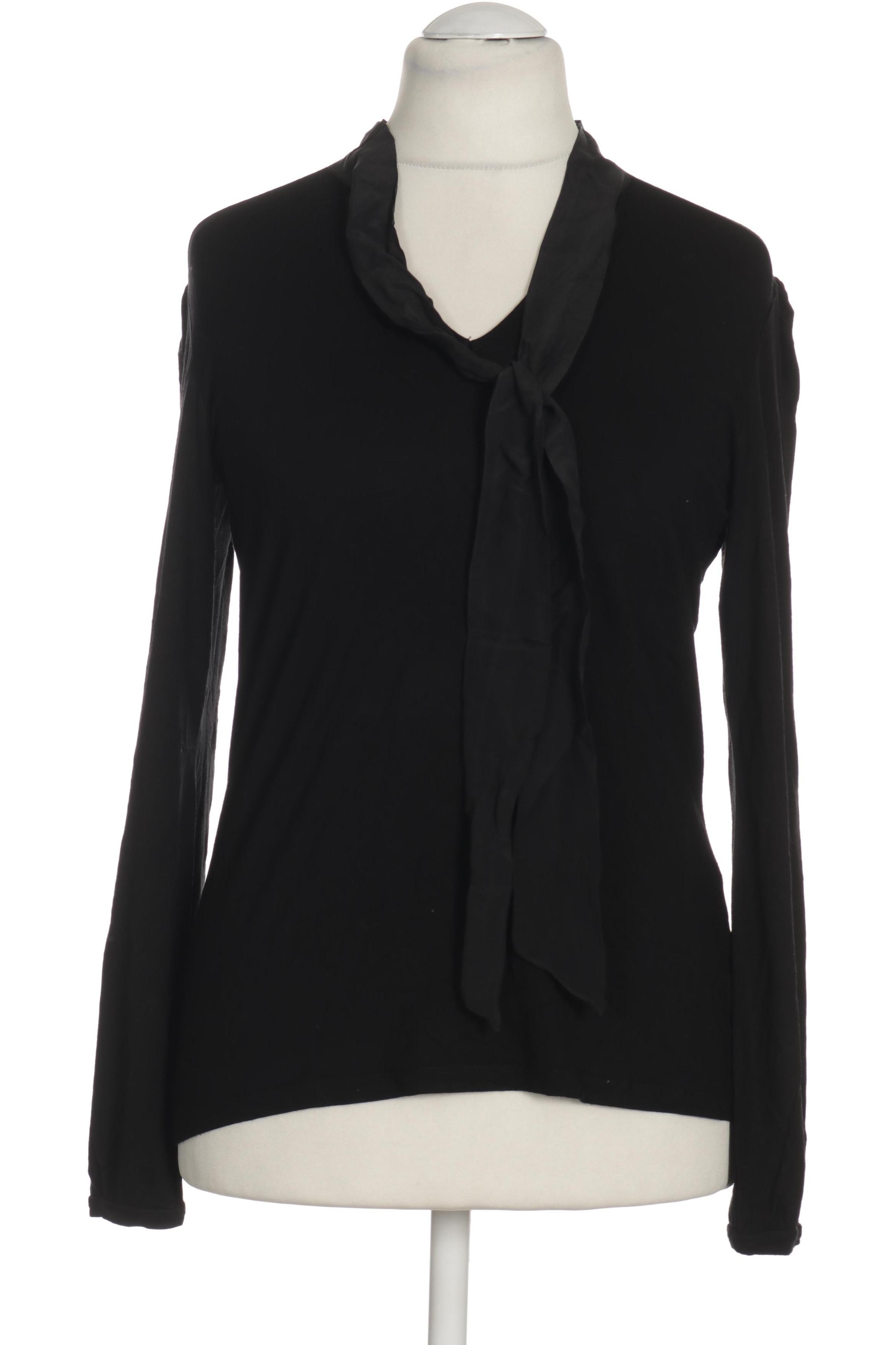 

Hallhuber Damen Langarmshirt, schwarz, Gr.
