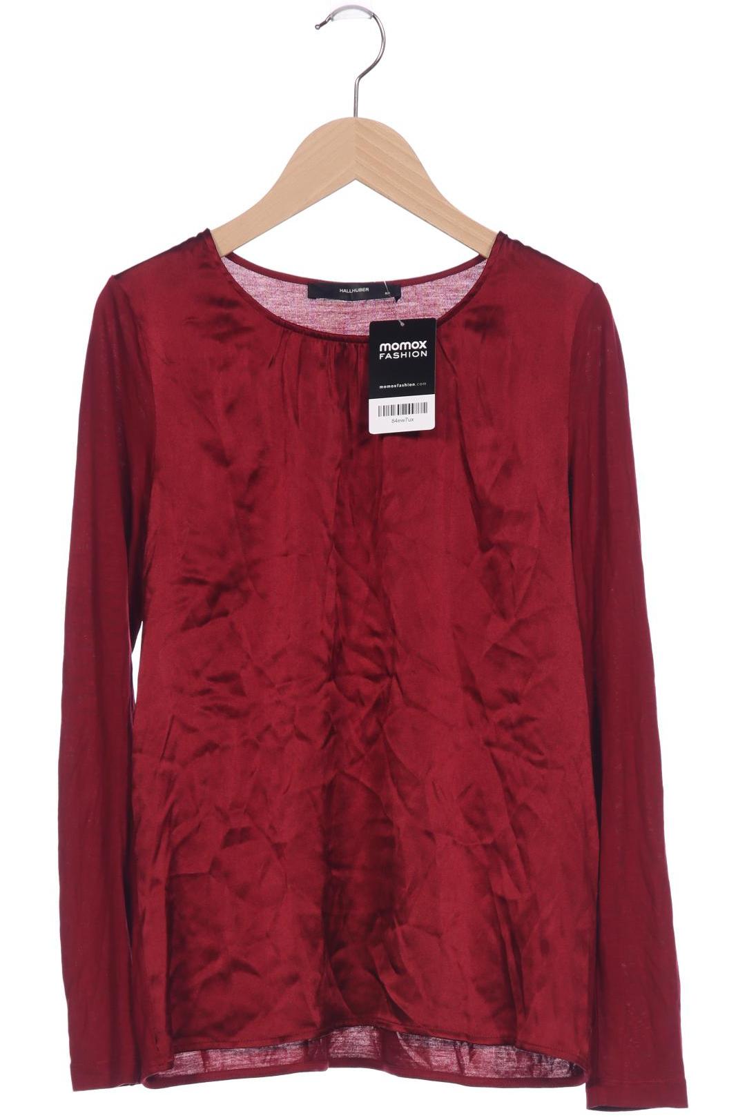 

Hallhuber Damen Langarmshirt, bordeaux, Gr. 34
