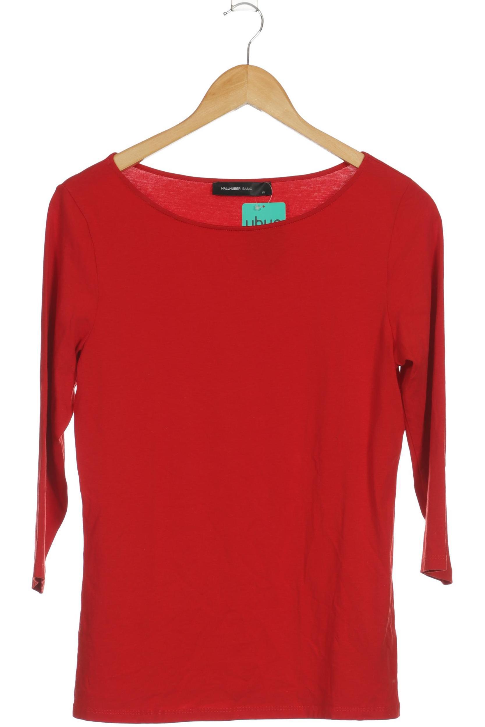 

Hallhuber Damen Langarmshirt, rot, Gr. 44