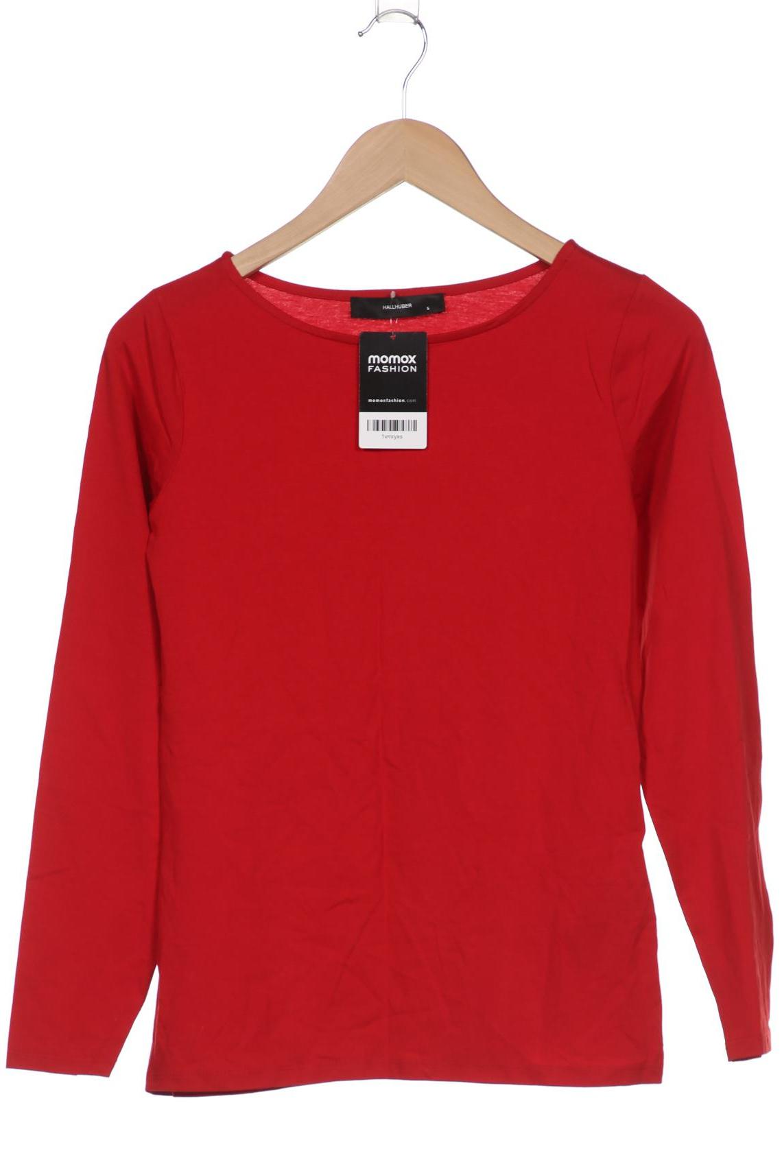 

Hallhuber Damen Langarmshirt, rot, Gr. 36