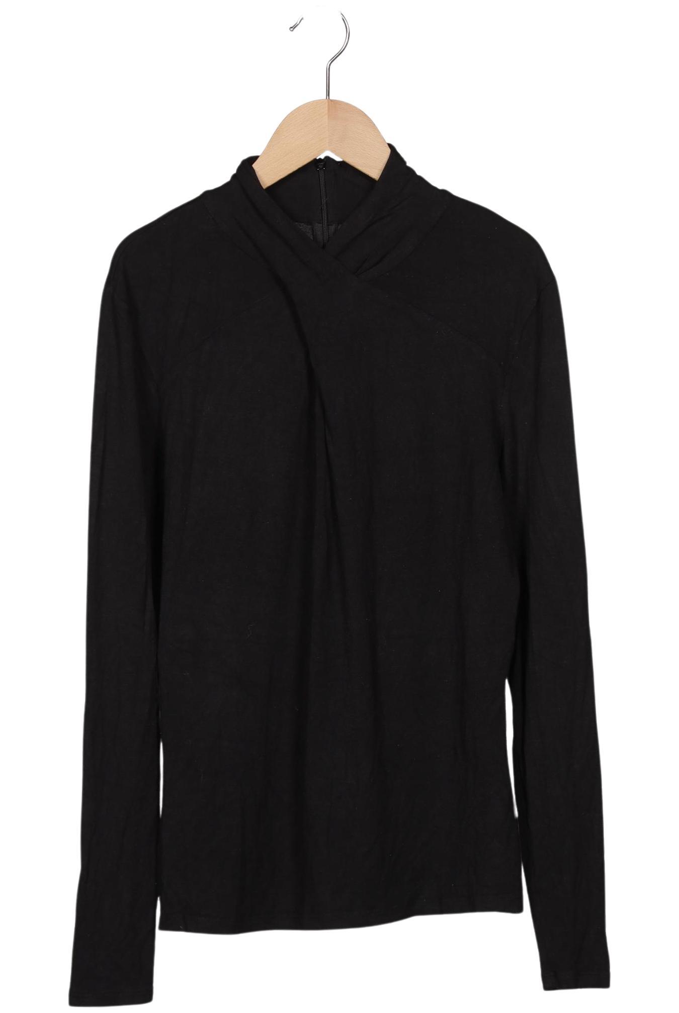 

Hallhuber Damen Langarmshirt, schwarz, Gr. 38