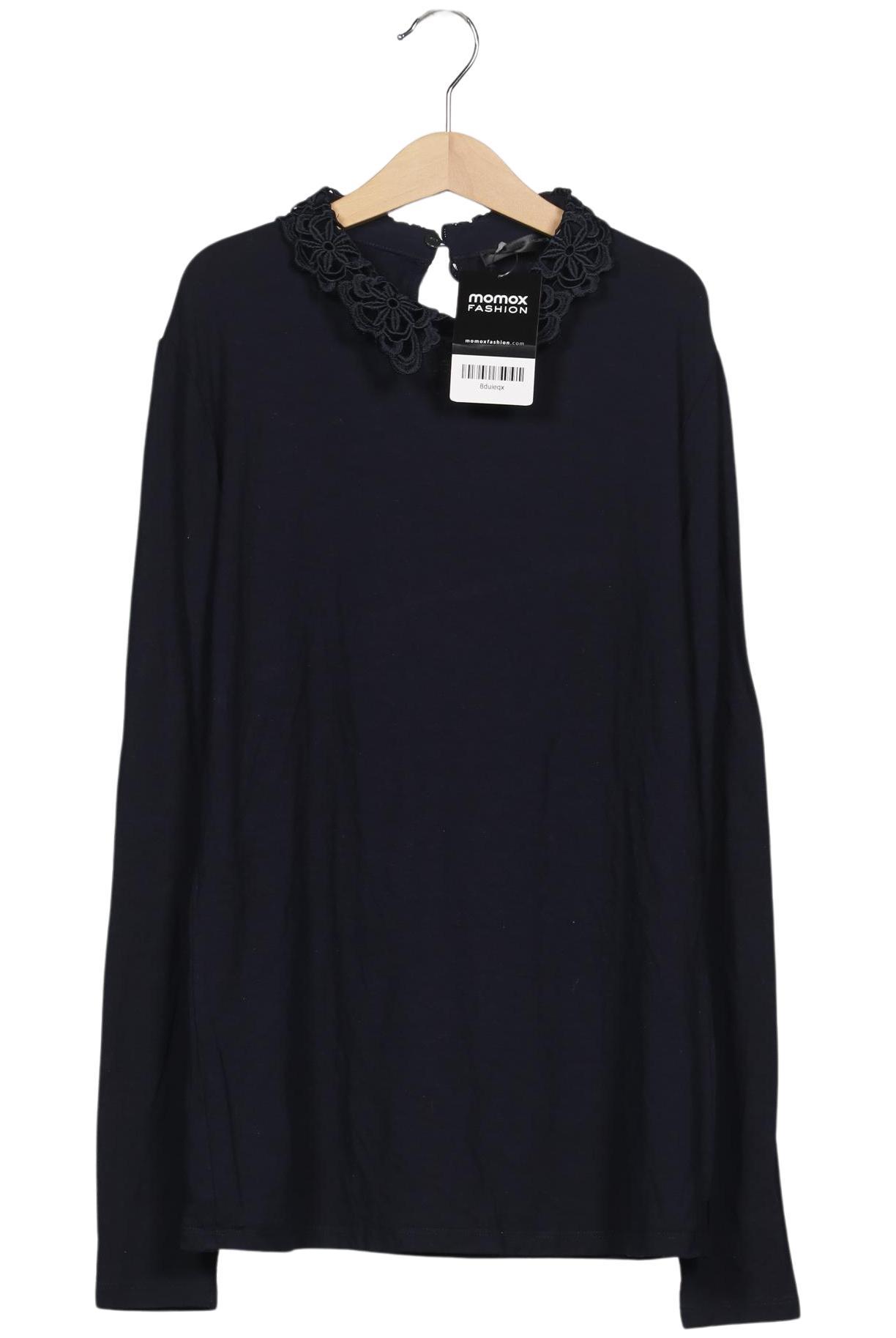 

Hallhuber Damen Langarmshirt, marineblau, Gr. 38