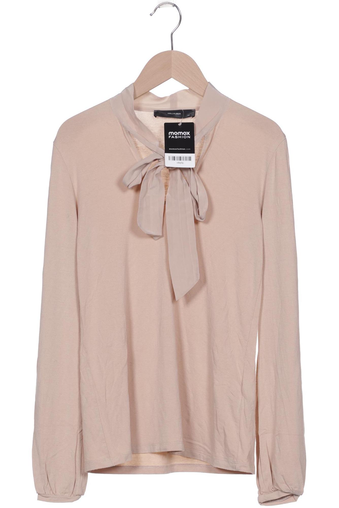 Thumbnail - Hallhuber Damen Langarmshirt, beige, Gr. 34
