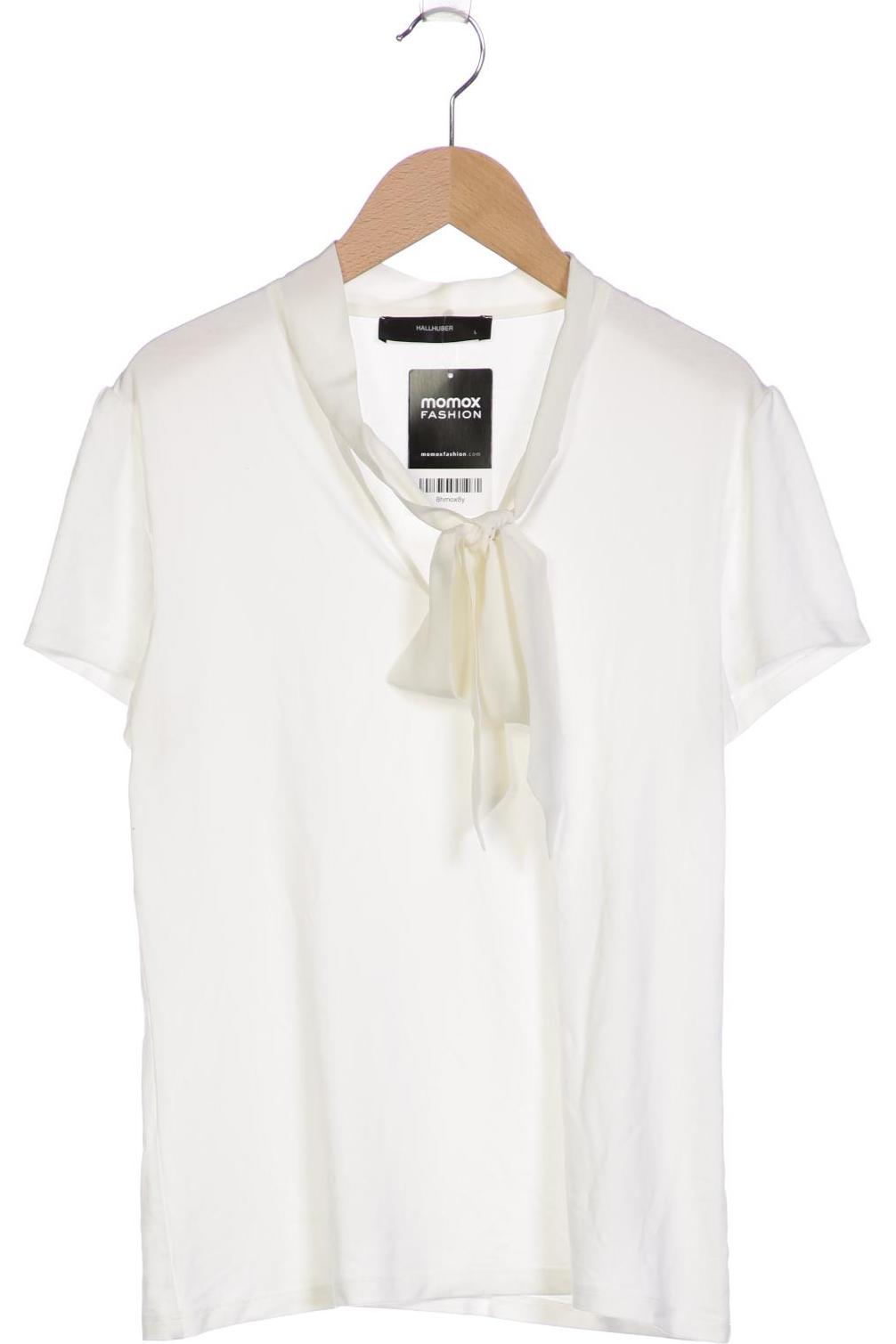 

Hallhuber Damen Langarmshirt, weiß, Gr. 42