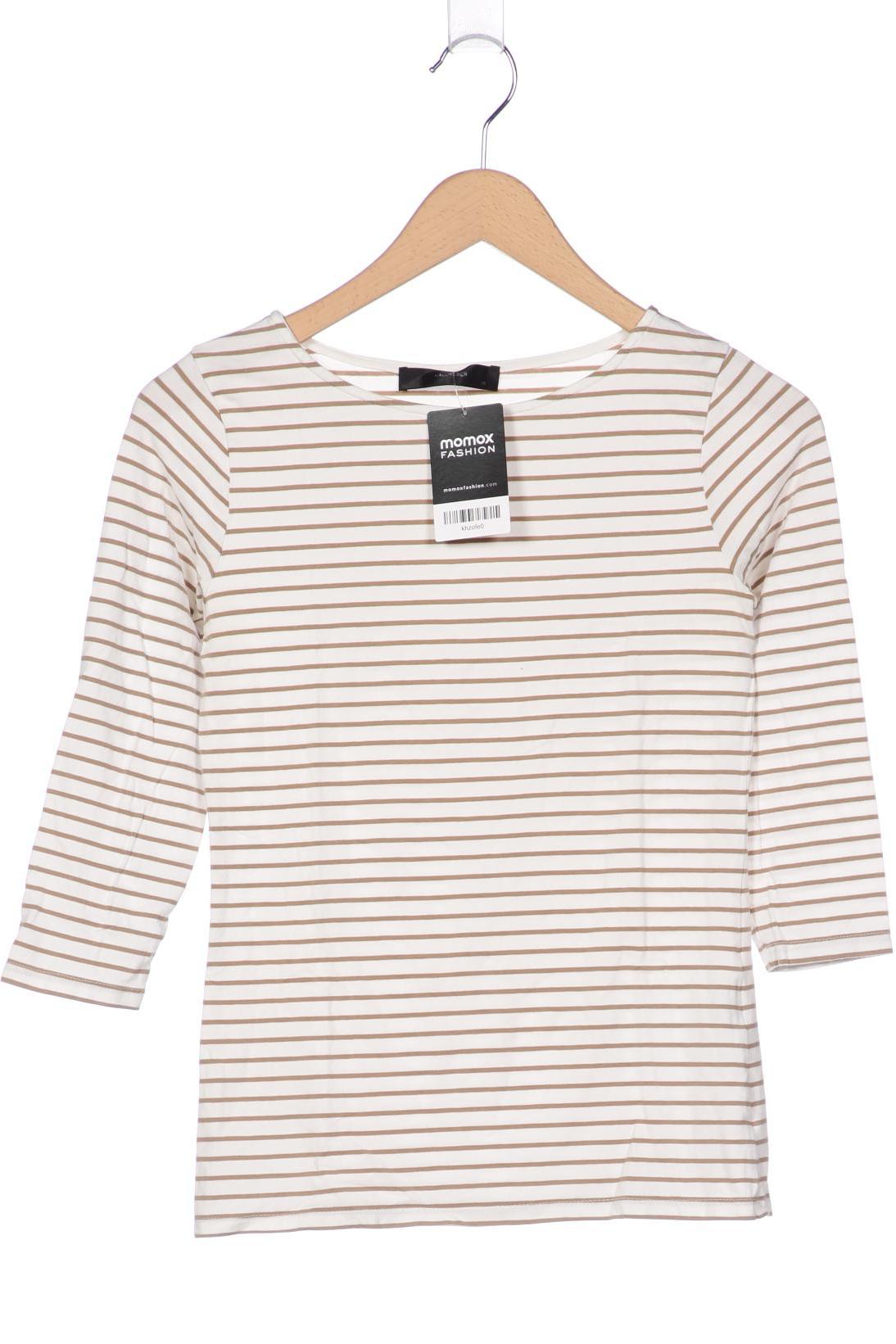 

Hallhuber Damen Langarmshirt, weiß, Gr. 34