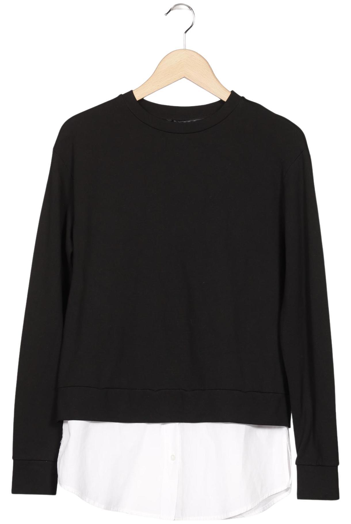 

Hallhuber Damen Langarmshirt, schwarz, Gr. 34