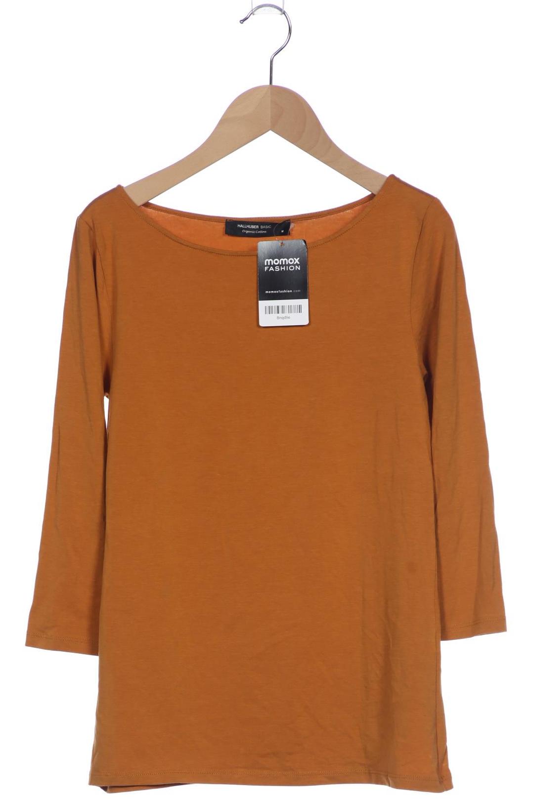 

Hallhuber Damen Langarmshirt, orange, Gr. 38