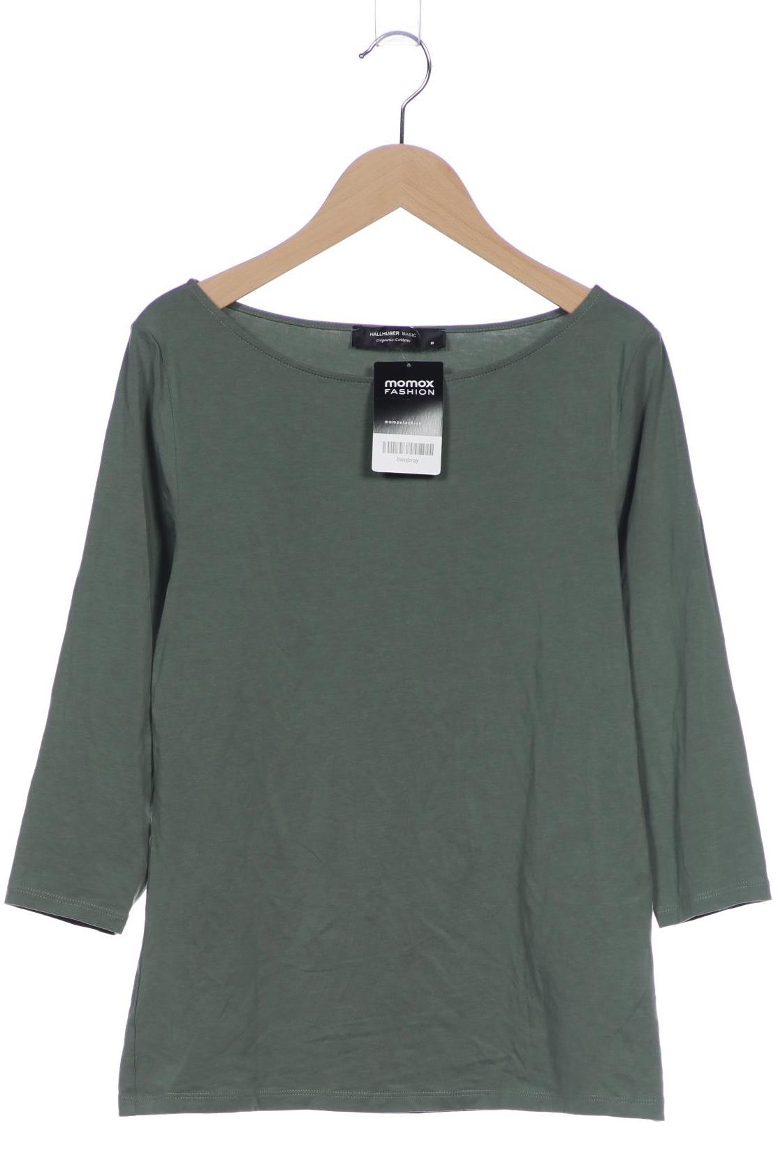 

Hallhuber Damen Langarmshirt, grün, Gr. 38
