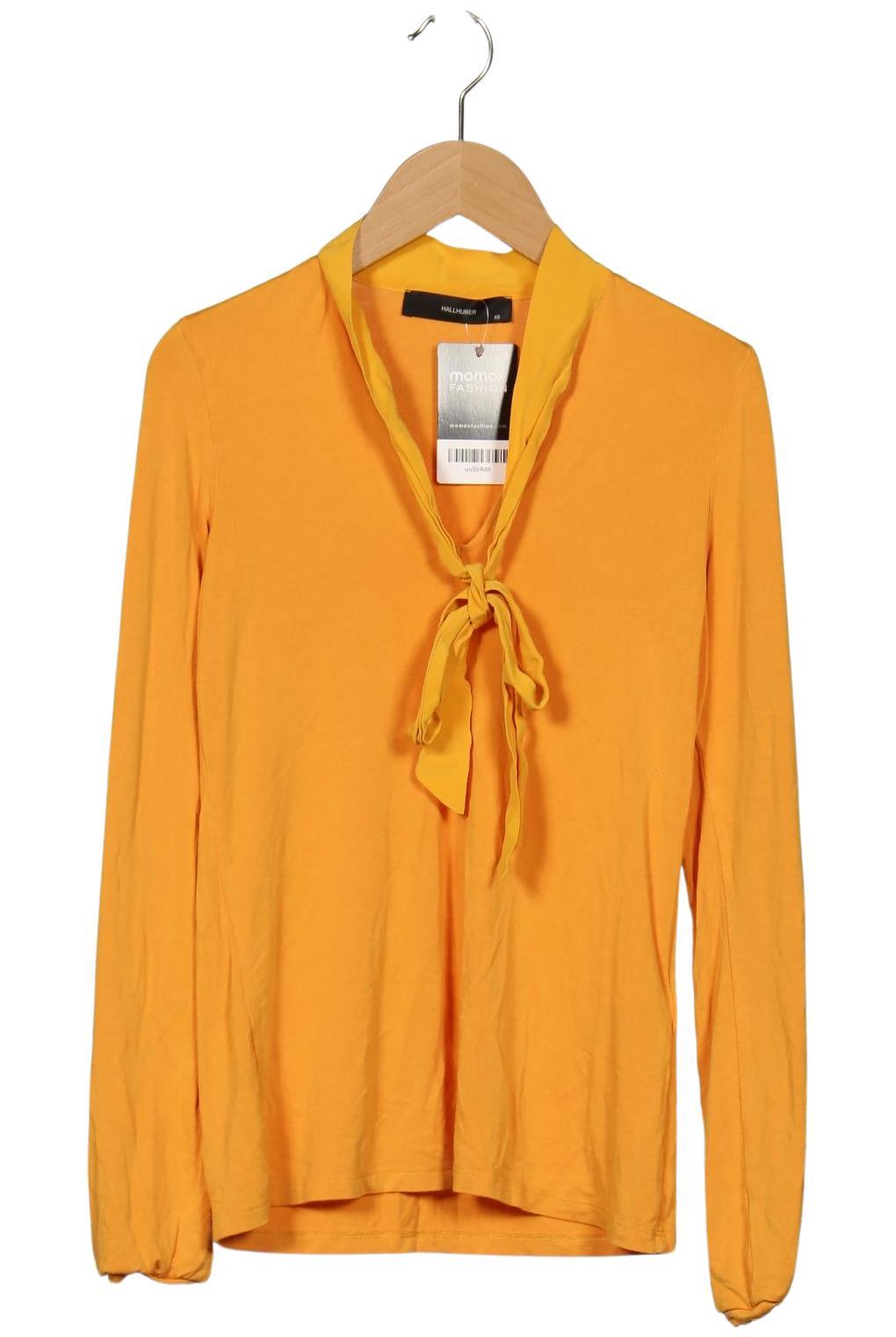 

Hallhuber Damen Langarmshirt, orange, Gr. 34