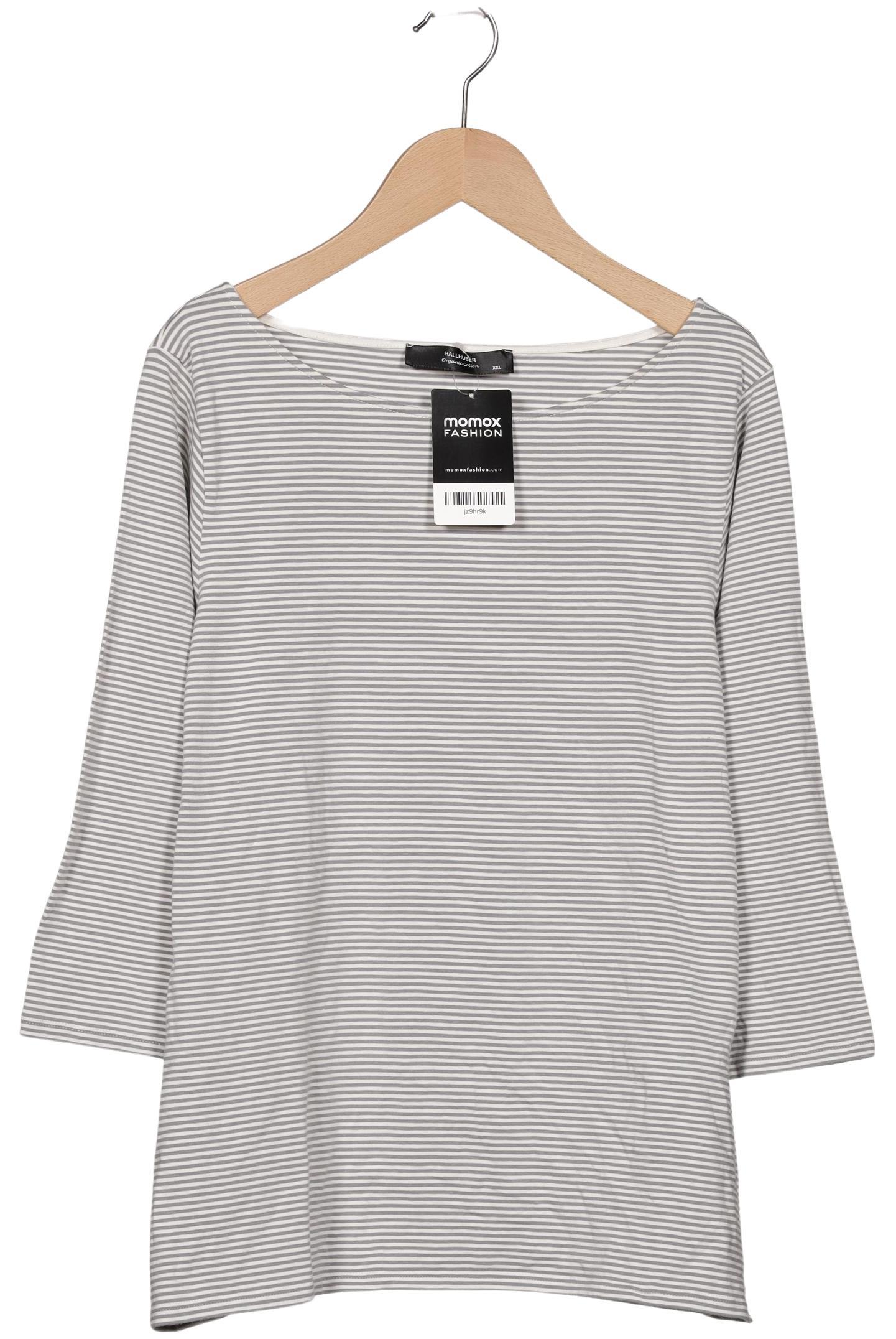 

Hallhuber Damen Langarmshirt, grau, Gr. 46