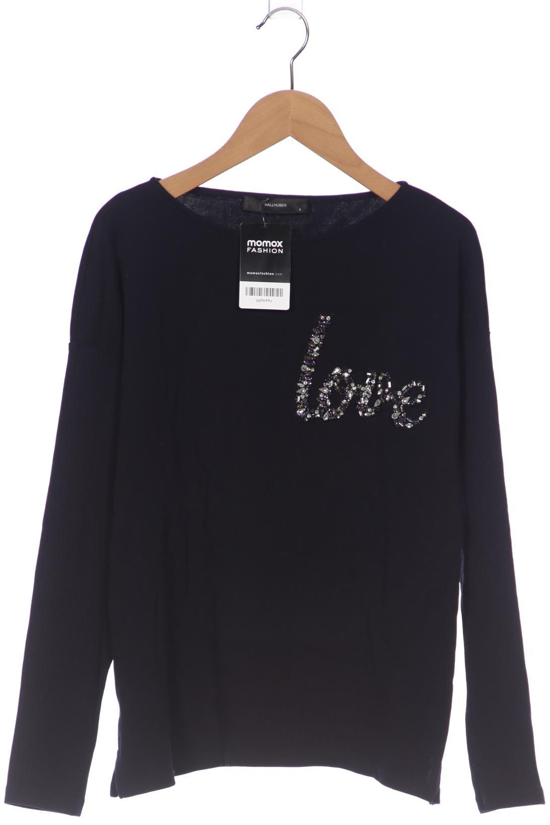 

Hallhuber Damen Langarmshirt, marineblau, Gr. 36