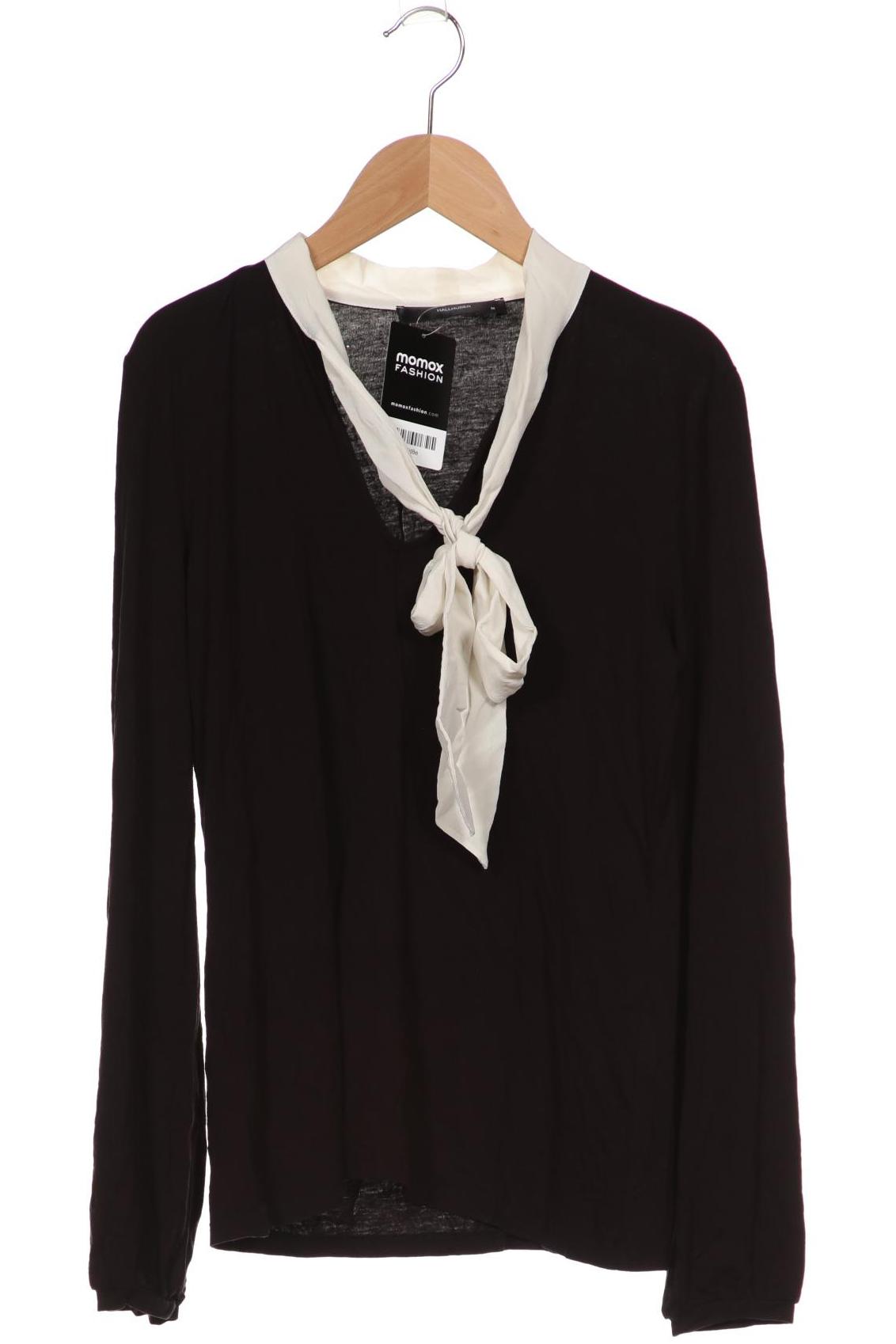 

Hallhuber Damen T-shirt à manches longues, schwarz