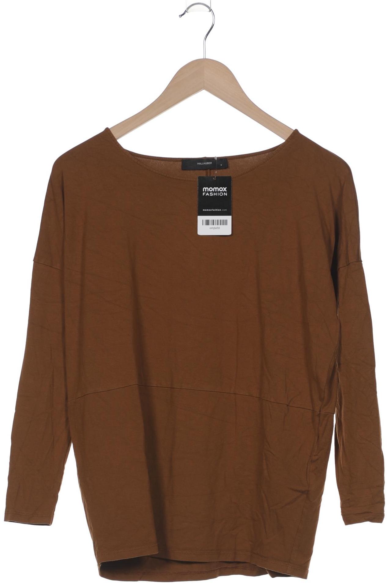 

Hallhuber Damen Langarmshirt, braun, Gr. 36