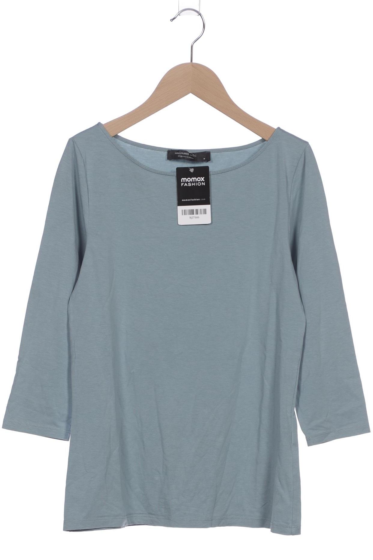 

Hallhuber Damen Langarmshirt, türkis, Gr. 38