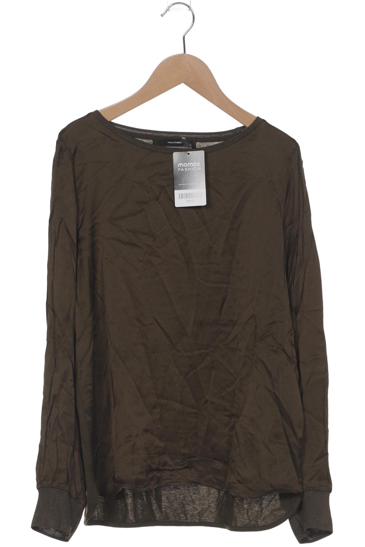 

Hallhuber Damen Langarmshirt, grün, Gr. 38