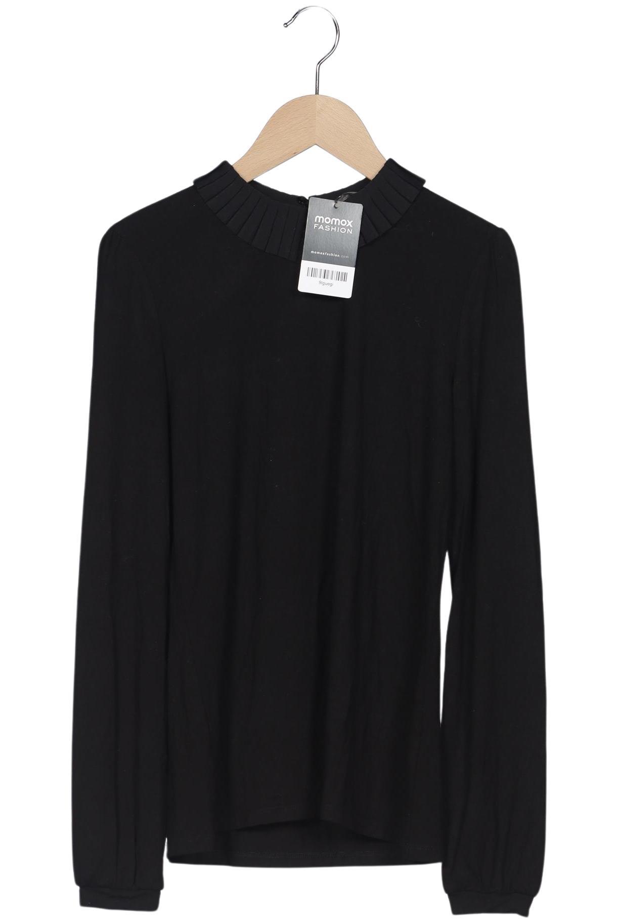 

Hallhuber Damen Langarmshirt, schwarz, Gr. 36