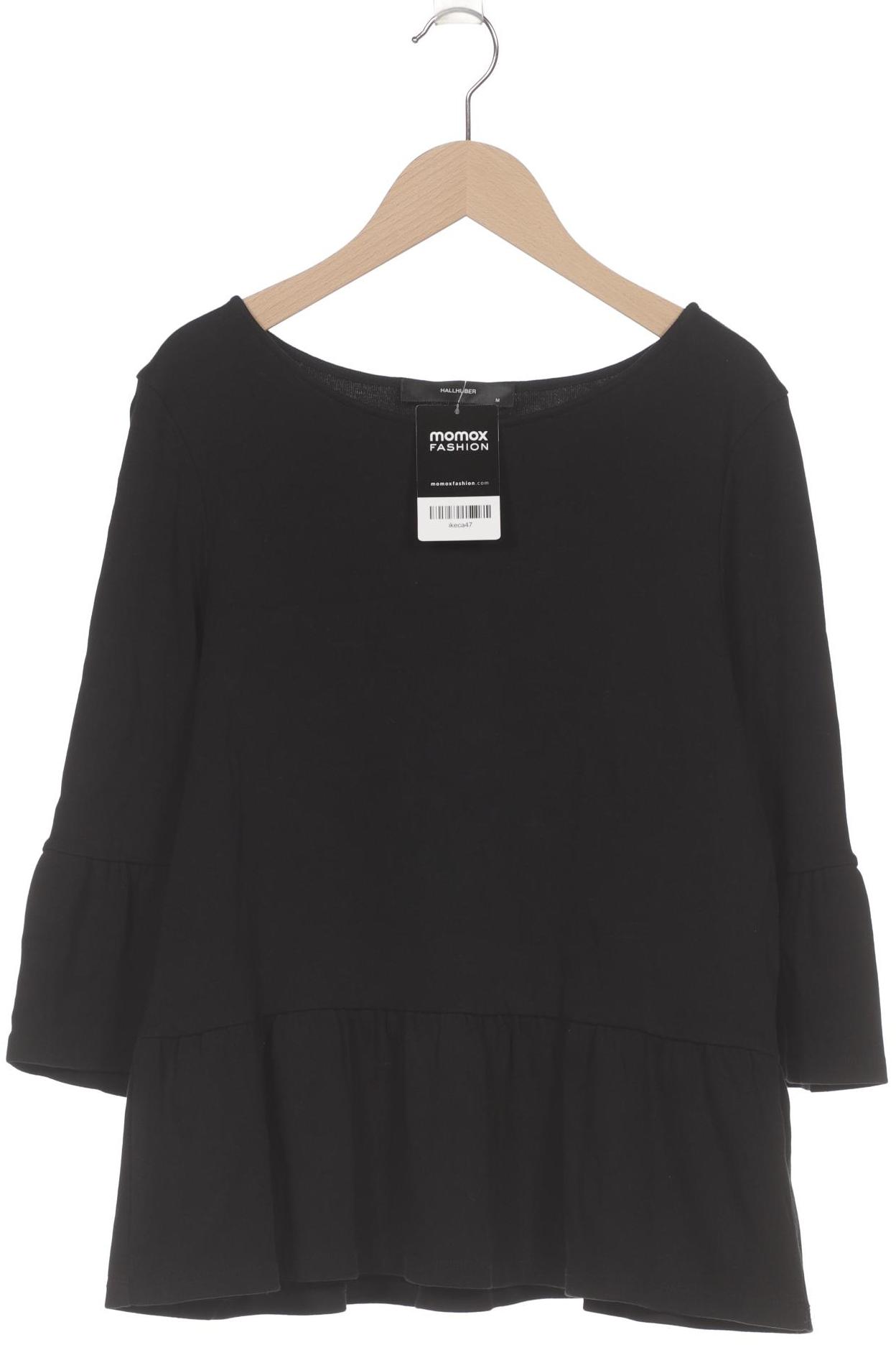 

Hallhuber Damen Langarmshirt, schwarz, Gr. 38