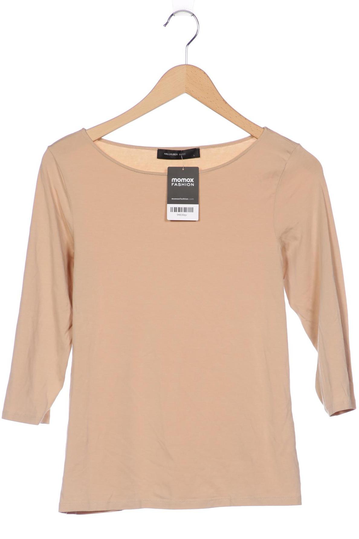 

Hallhuber Damen Langarmshirt, beige, Gr. 42