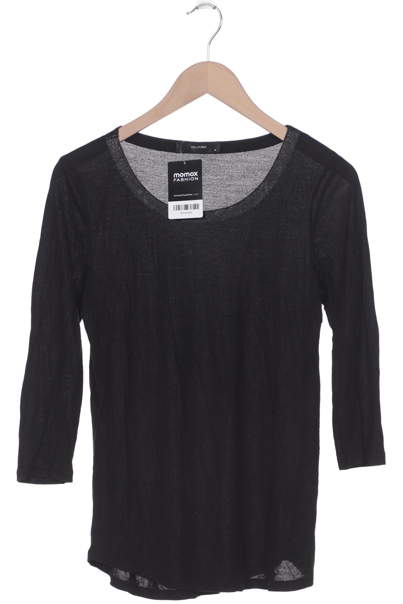 

Hallhuber Damen Langarmshirt, schwarz, Gr. 38