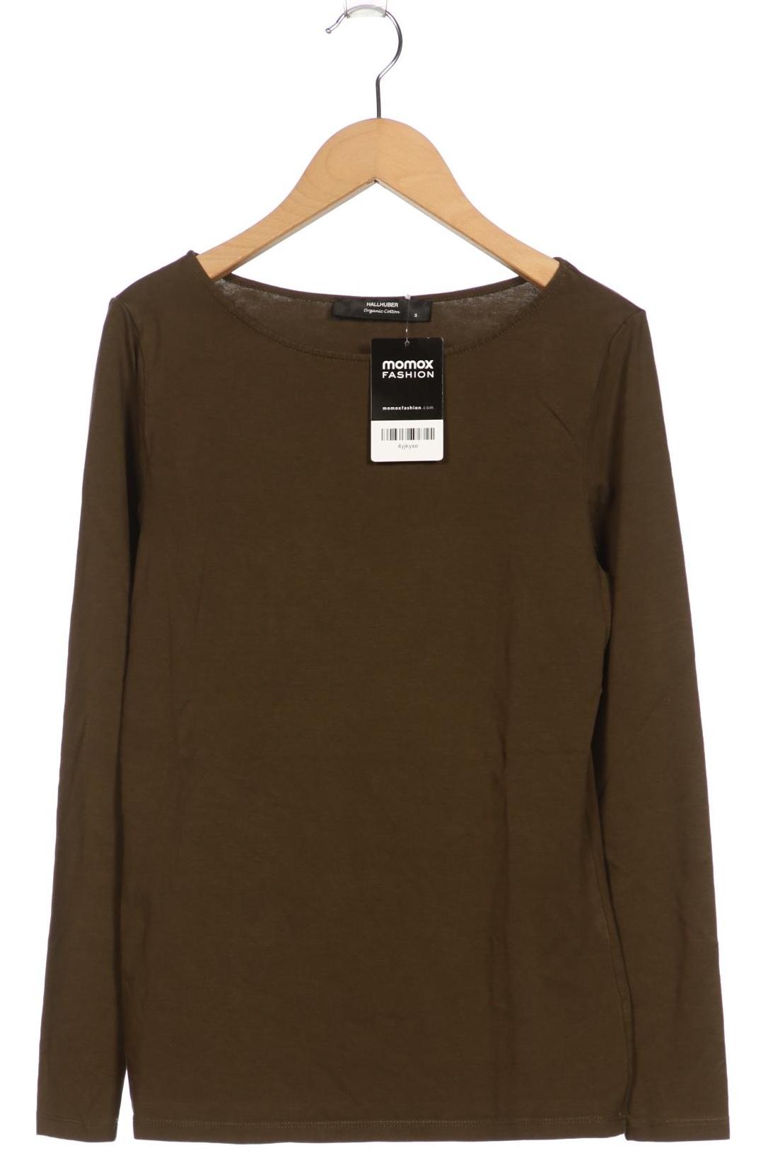 

Hallhuber Damen Langarmshirt, grün, Gr. 36