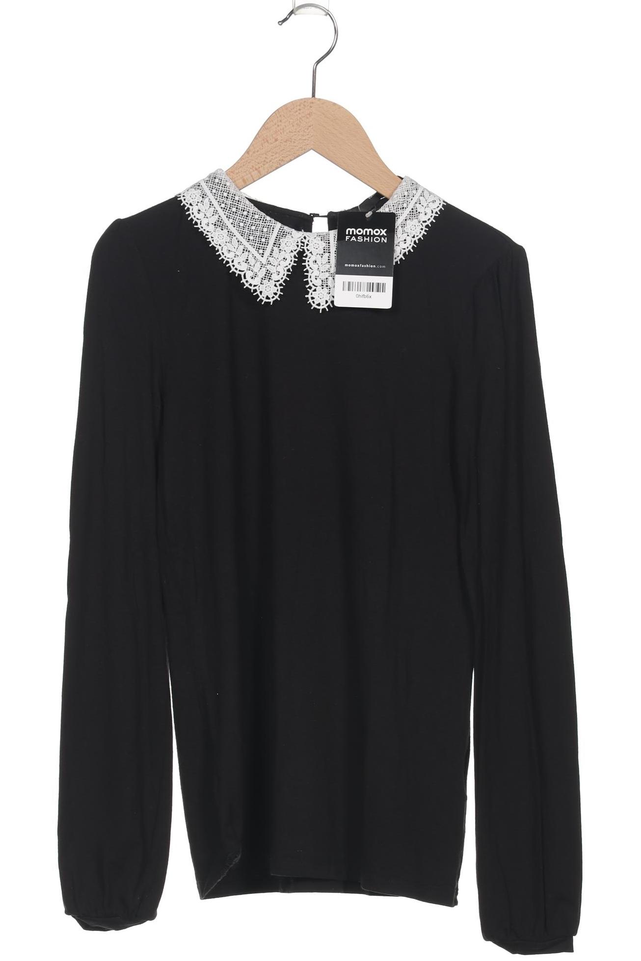 

Hallhuber Damen Langarmshirt, schwarz, Gr. 34