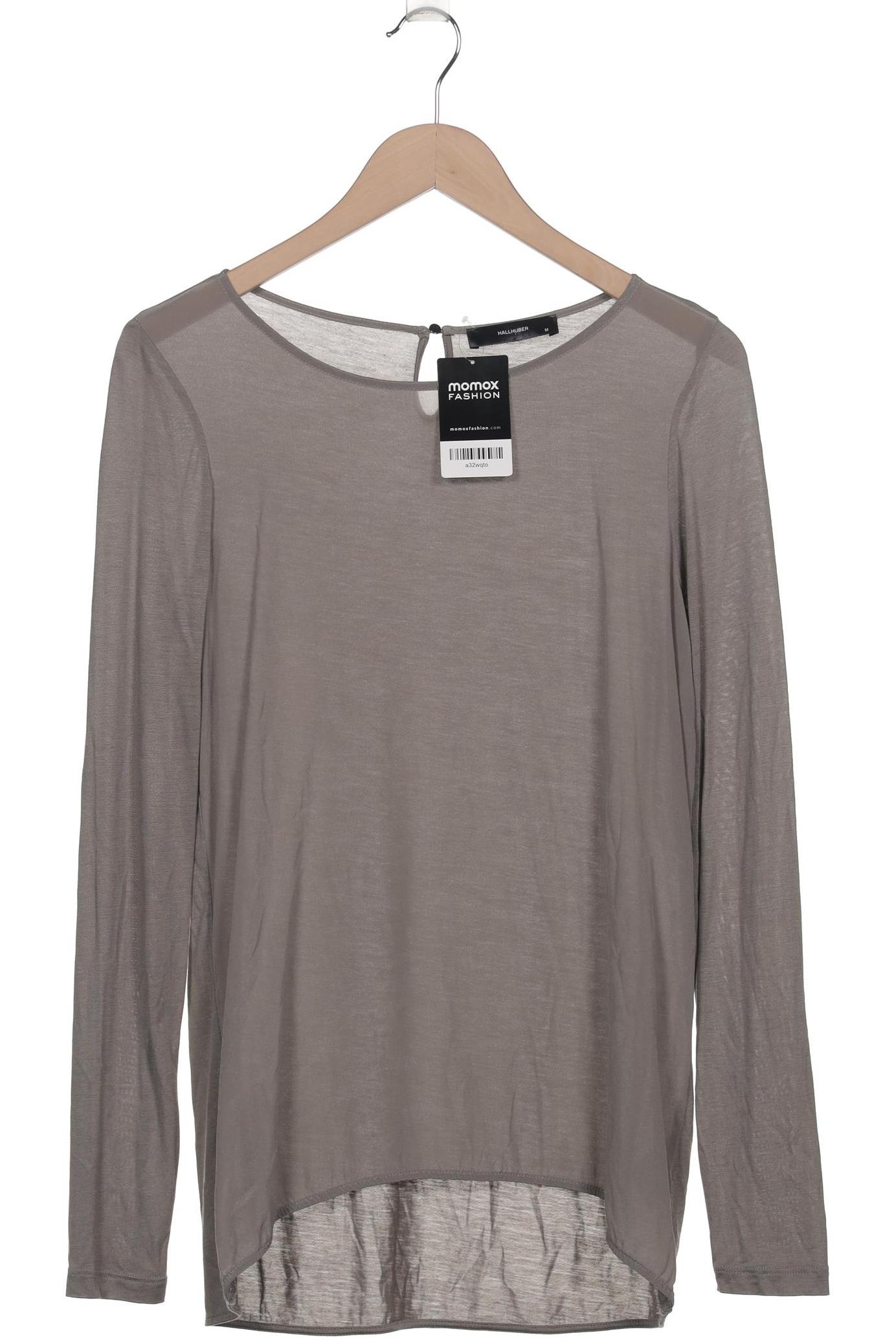 

Hallhuber Damen Langarmshirt, grau, Gr. 38