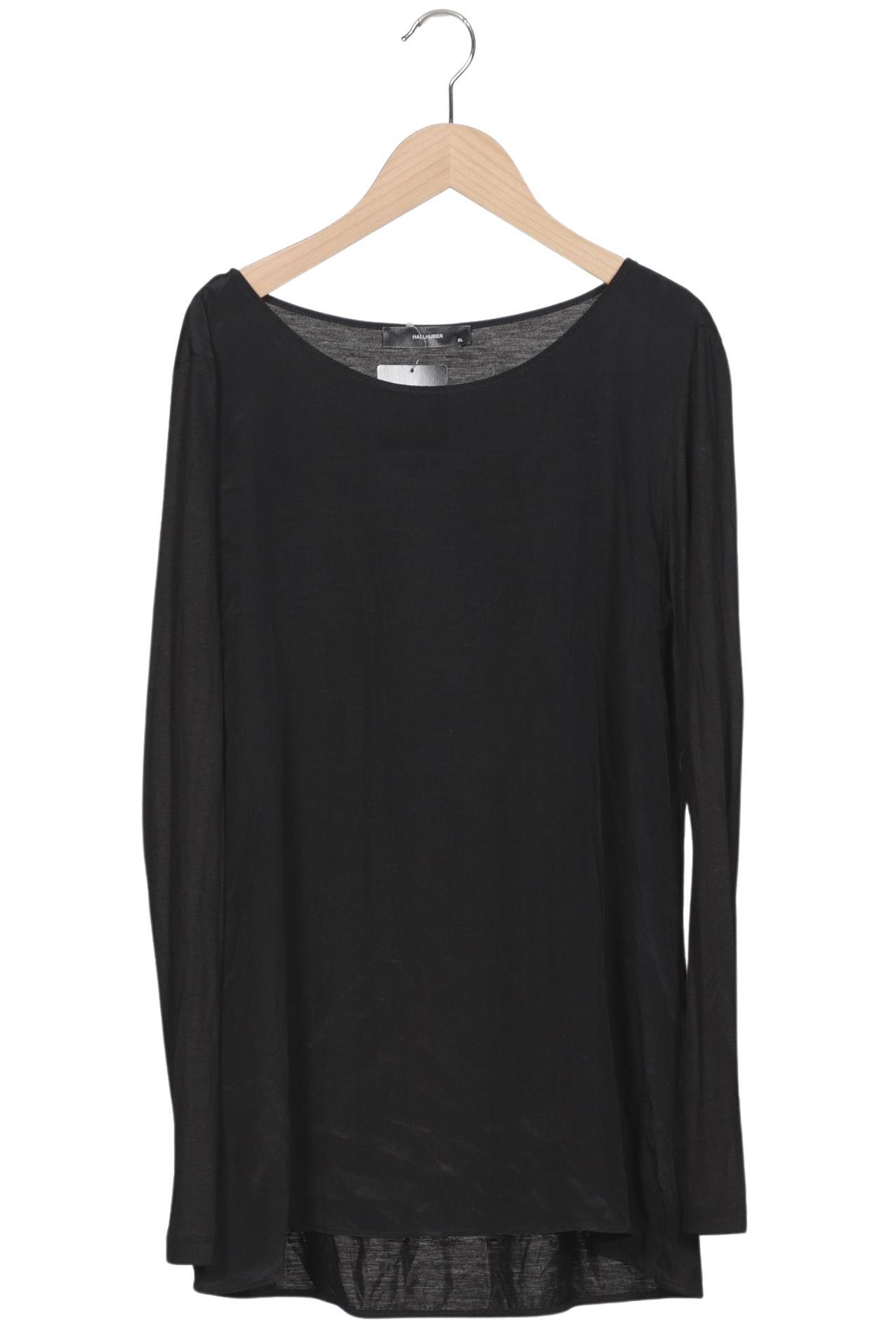 

Hallhuber Damen Langarmshirt, schwarz, Gr. 44