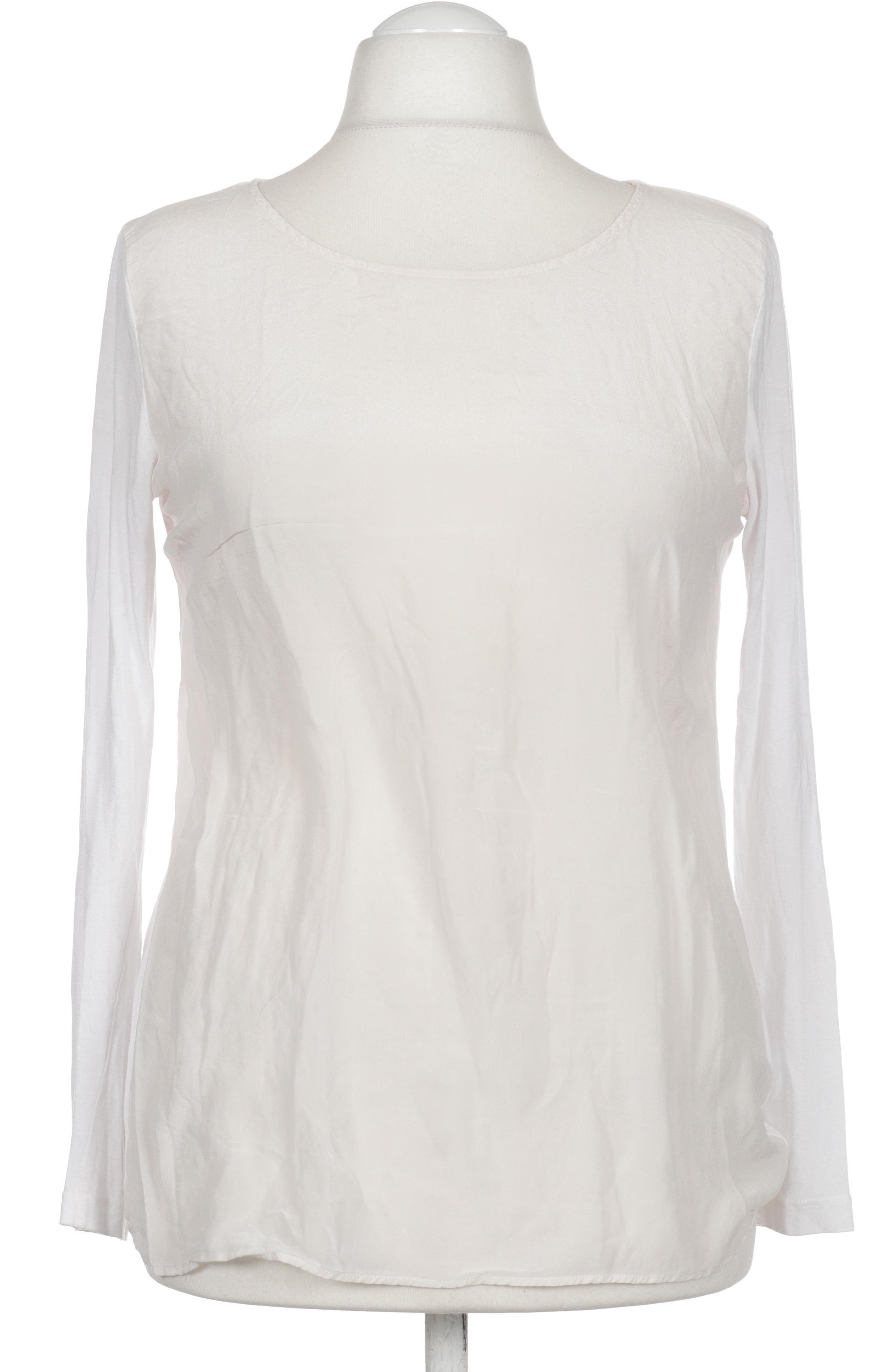 

Hallhuber Damen Langarmshirt, weiß, Gr.