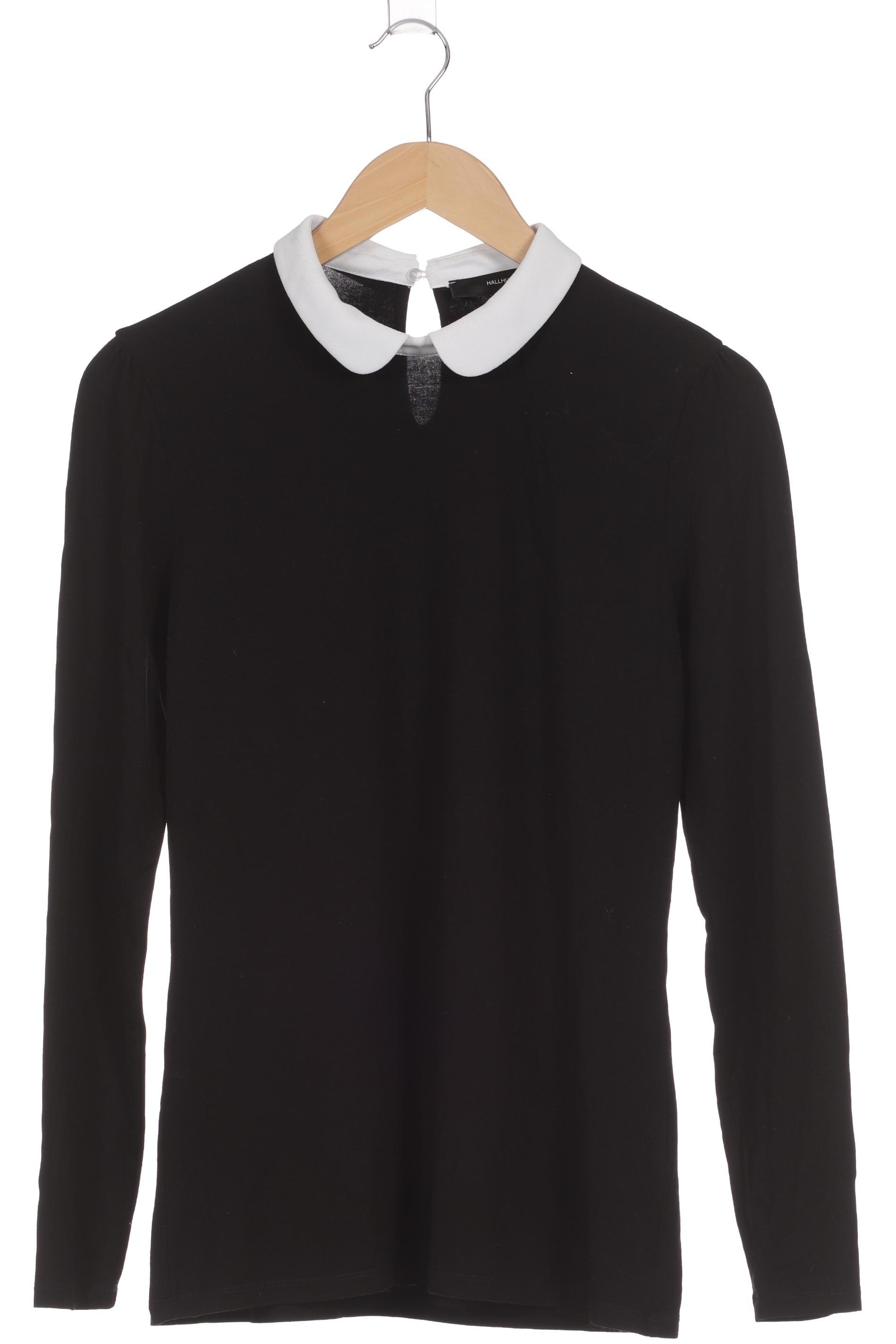 

Hallhuber Damen Langarmshirt, schwarz, Gr.