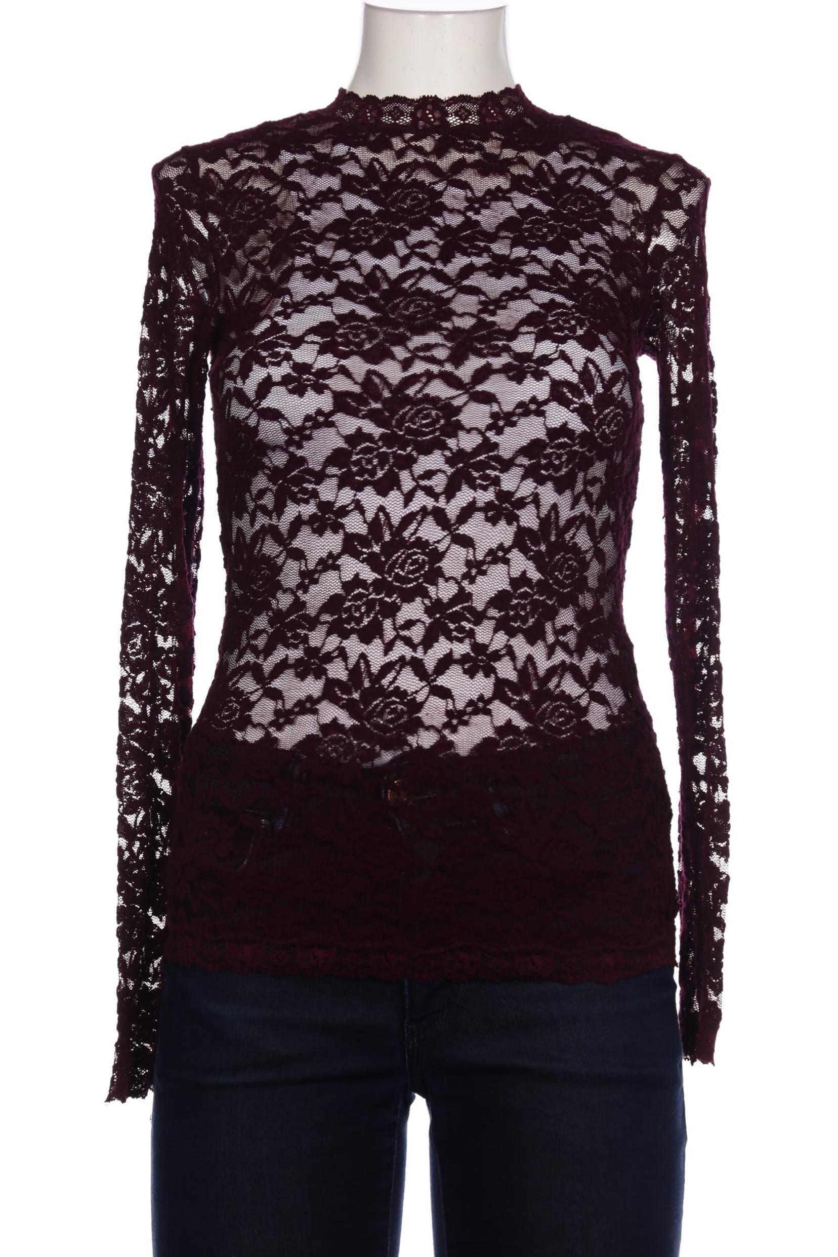 

Hallhuber Damen Langarmshirt, bordeaux, Gr. 34