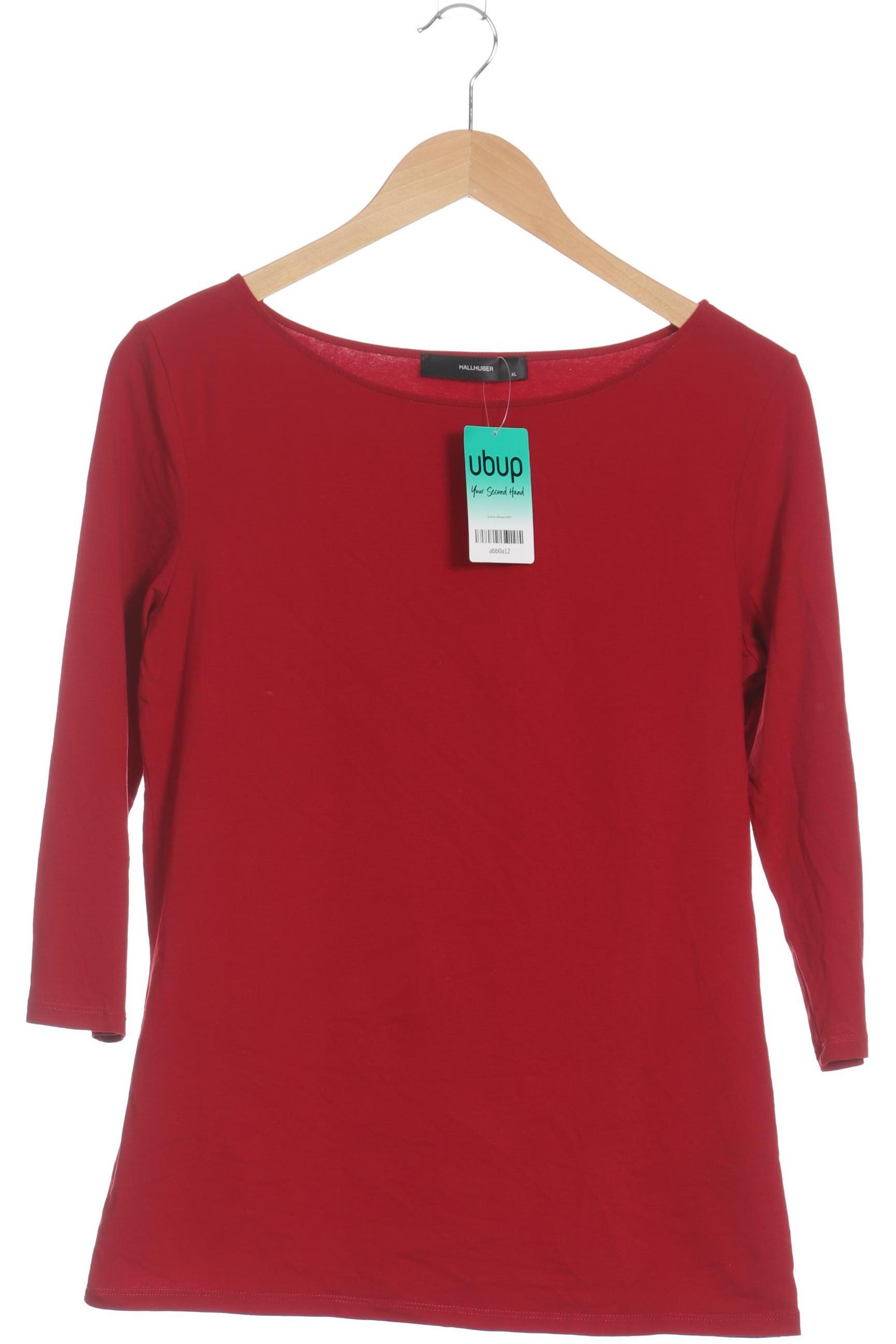 

Hallhuber Damen Langarmshirt, rot, Gr.