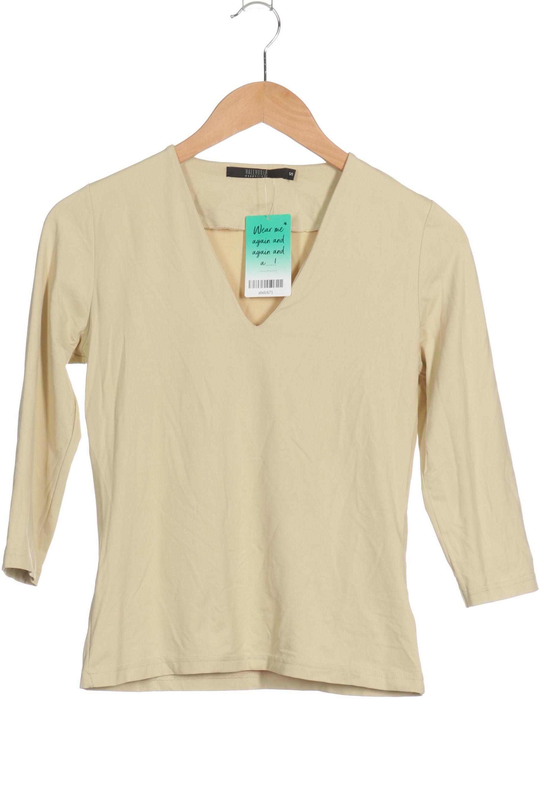

Hallhuber Damen Langarmshirt, beige, Gr.