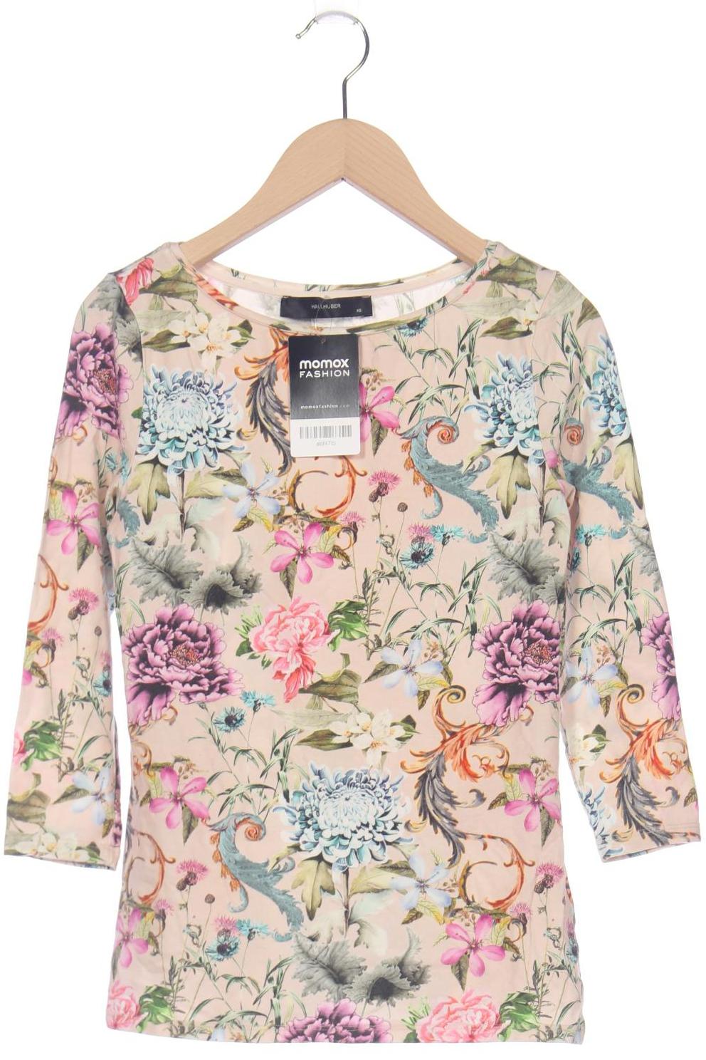 

Hallhuber Damen Langarmshirt, beige, Gr. 34