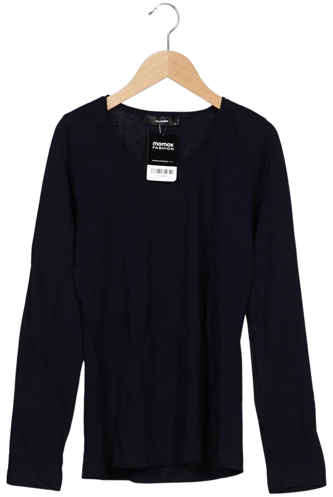 

Hallhuber Damen Langarmshirt, marineblau, Gr. 42