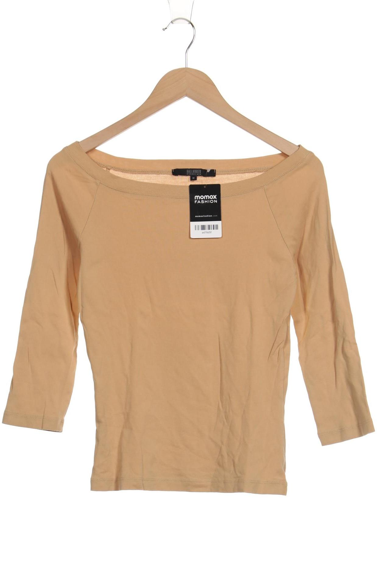 

Hallhuber Damen Langarmshirt, beige, Gr. 38