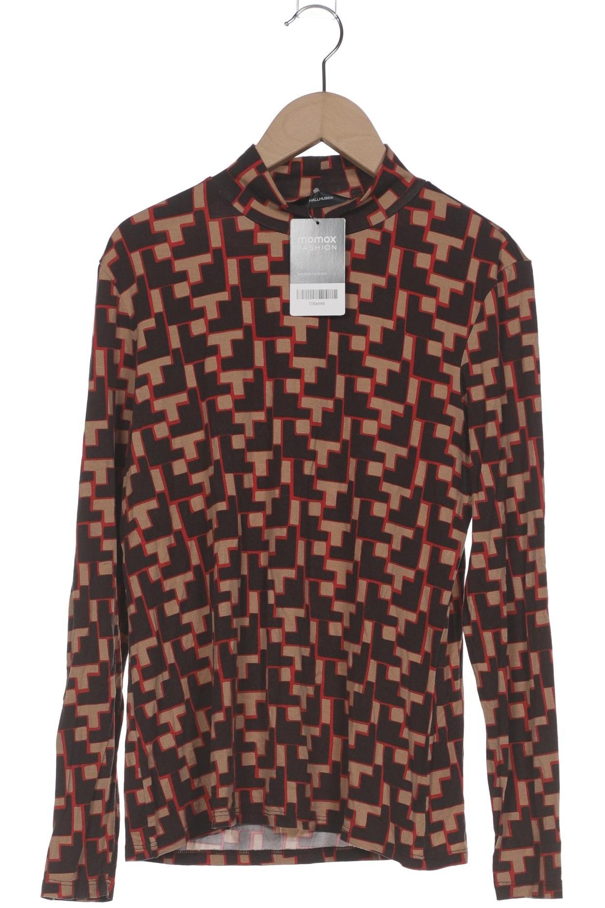

Hallhuber Damen Langarmshirt, braun, Gr. 42