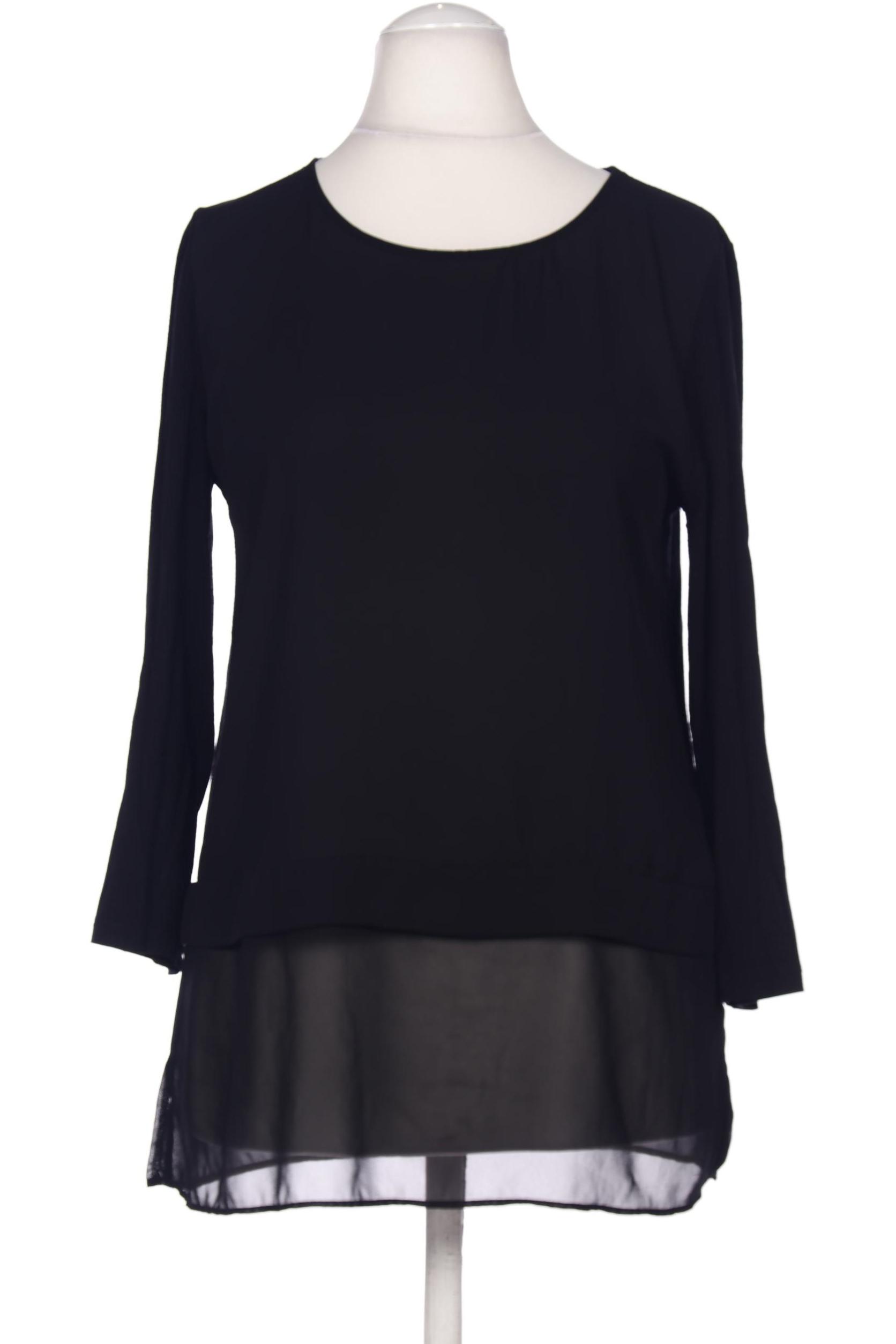 

Hallhuber Damen Langarmshirt, schwarz, Gr. 38