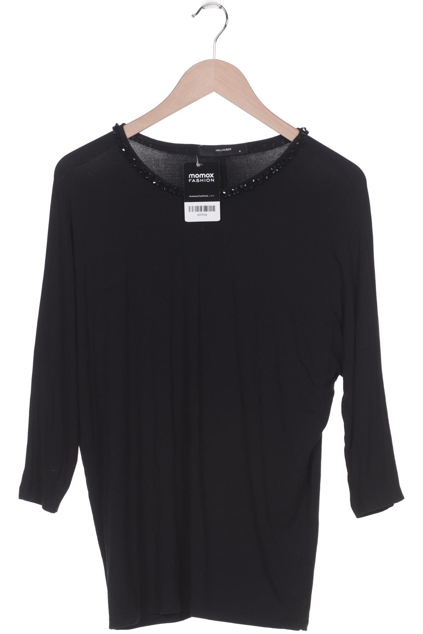 

Hallhuber Damen Langarmshirt, schwarz, Gr. 38