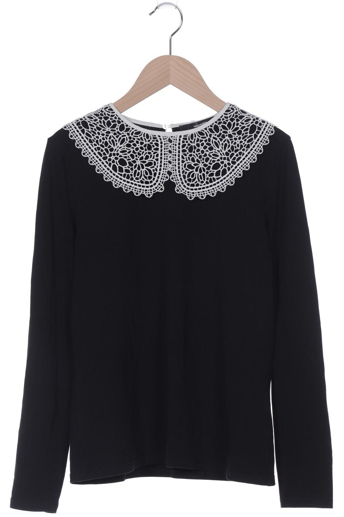 

Hallhuber Damen Langarmshirt, schwarz, Gr. 36
