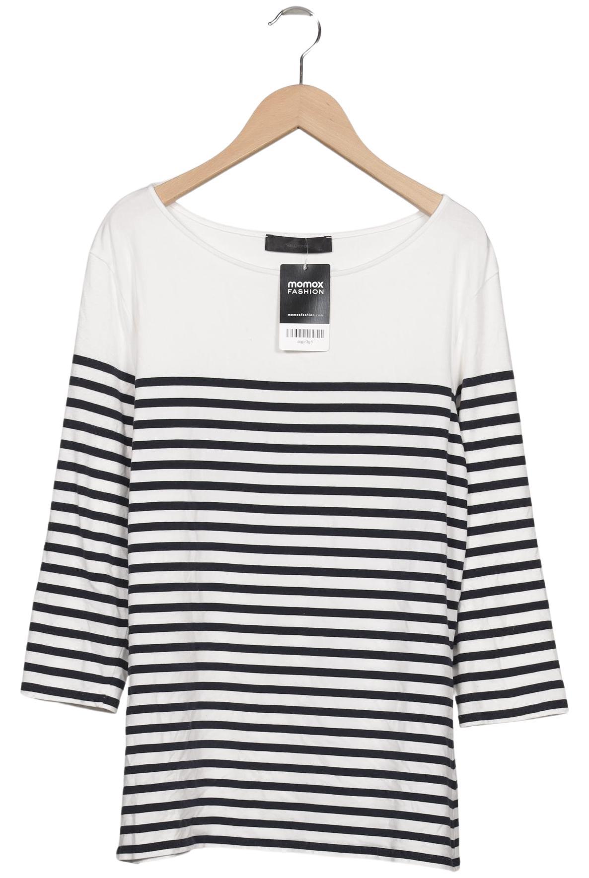 

Hallhuber Damen Langarmshirt, weiß, Gr. 46